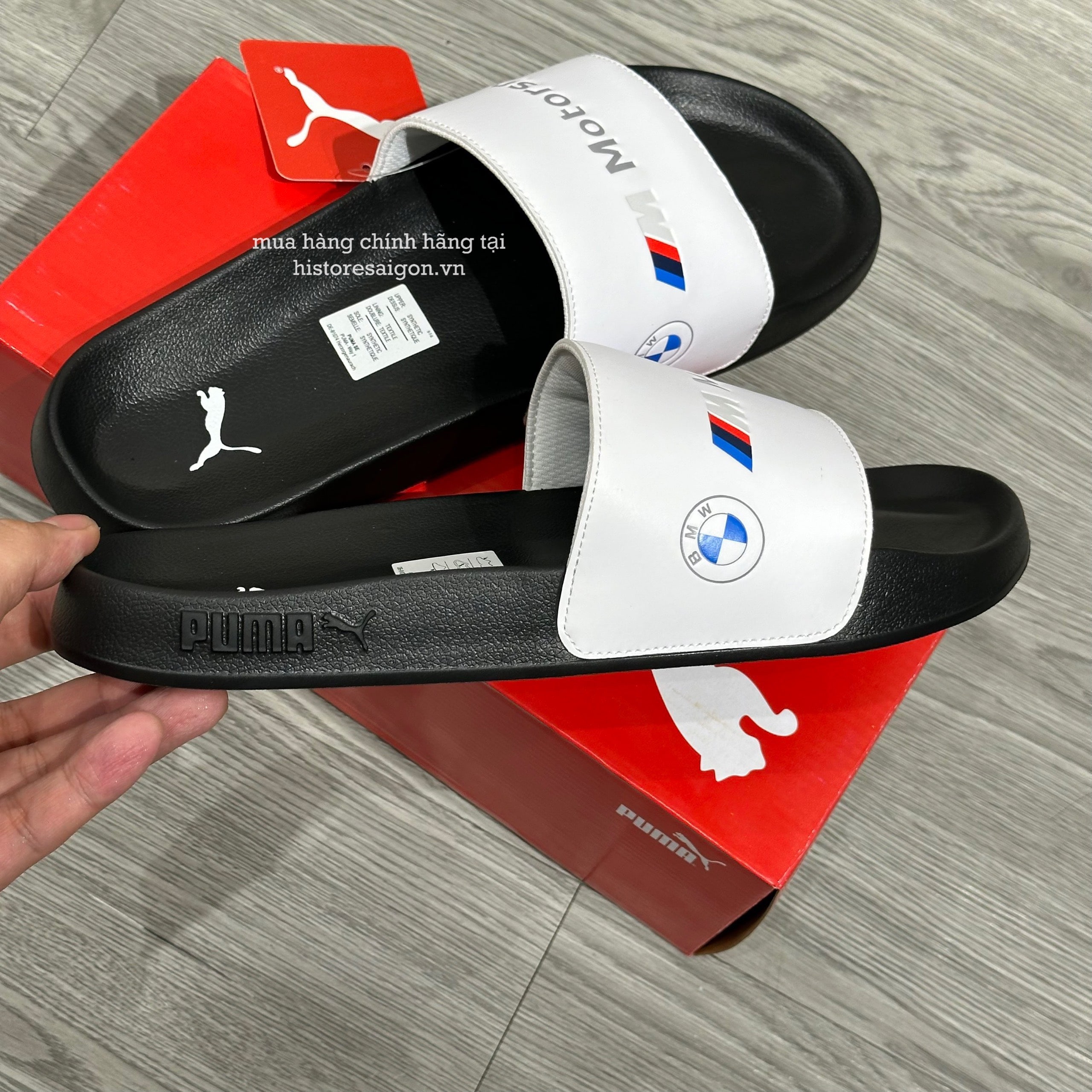 512 -  Dép Puma x BMW MMS Logo Leadcat 2.0 [HÀNG CHÍNH HÃNG]