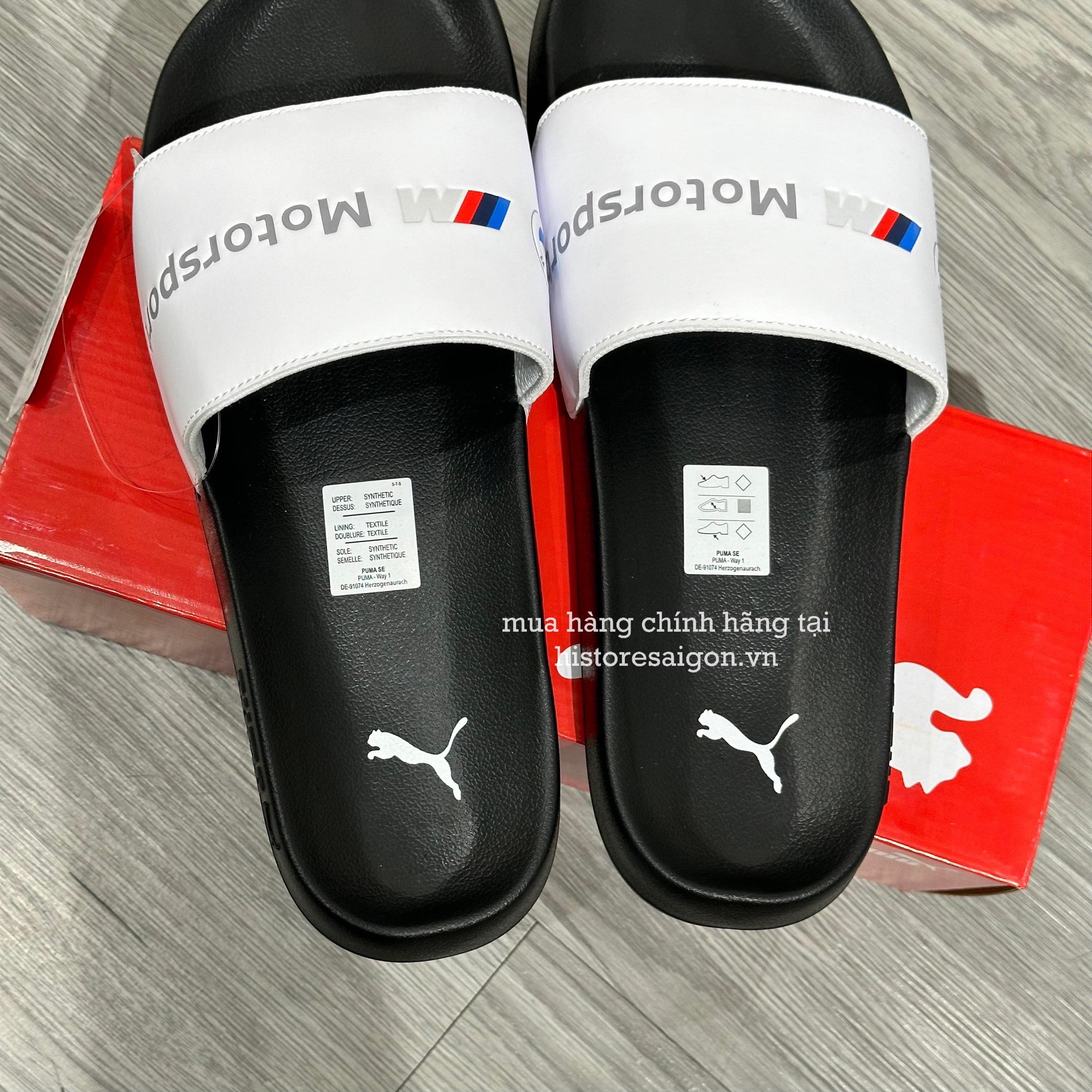 512 -  Dép Puma x BMW MMS Logo Leadcat 2.0 [HÀNG CHÍNH HÃNG]