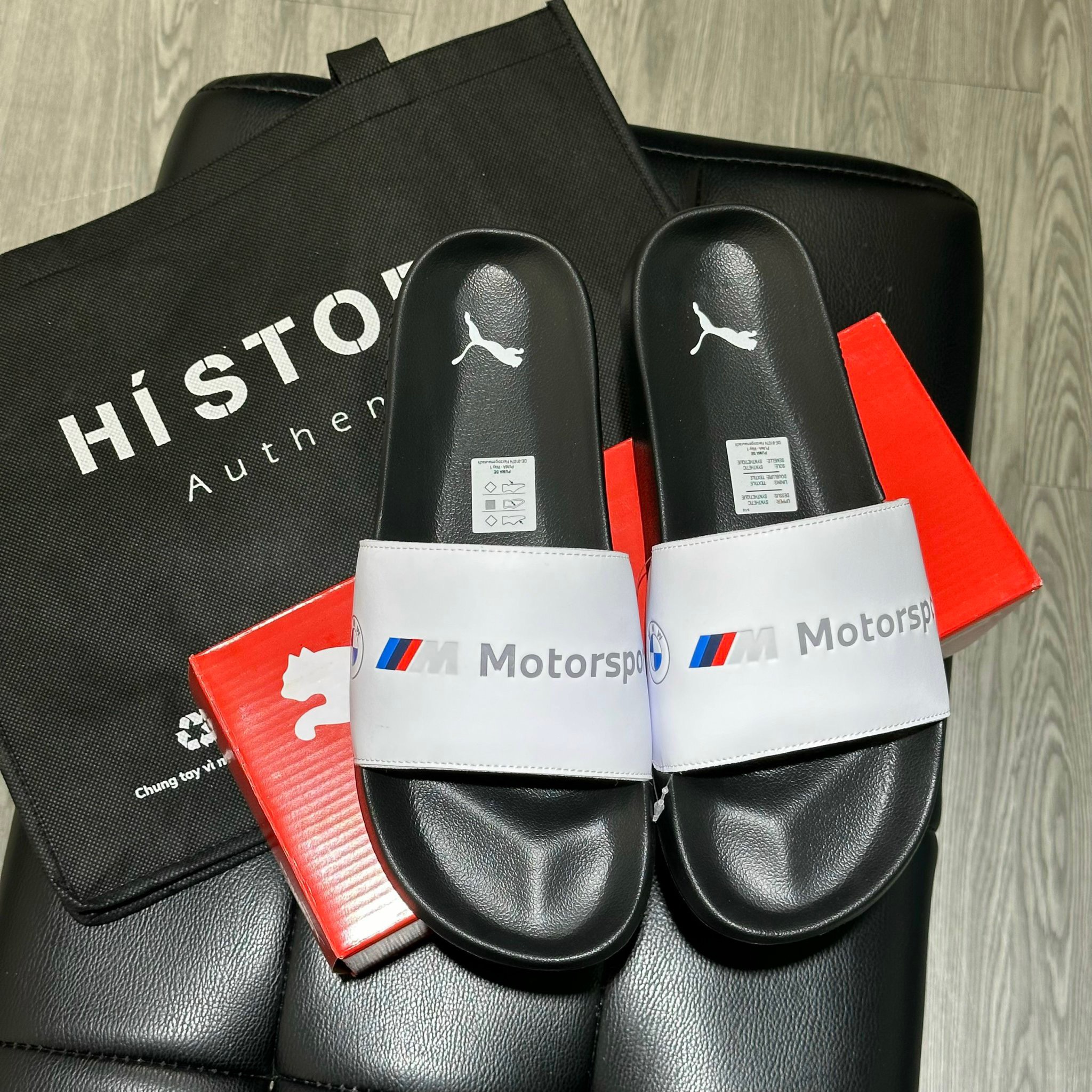 512 -  Dép Puma x BMW MMS Logo Leadcat 2.0 [HÀNG CHÍNH HÃNG]