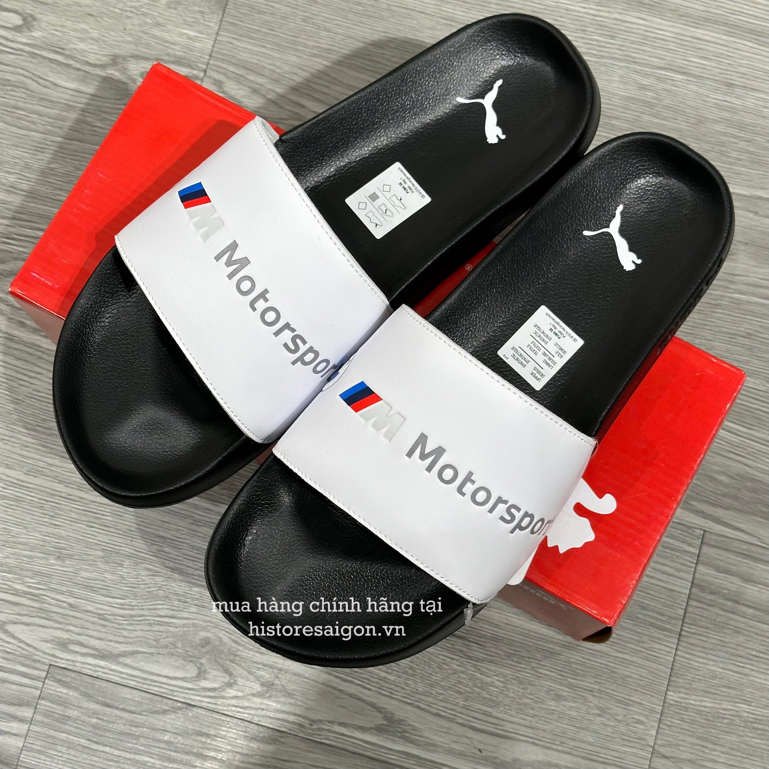 512 -  Dép Puma x BMW MMS Logo Leadcat 2.0 [HÀNG CHÍNH HÃNG]