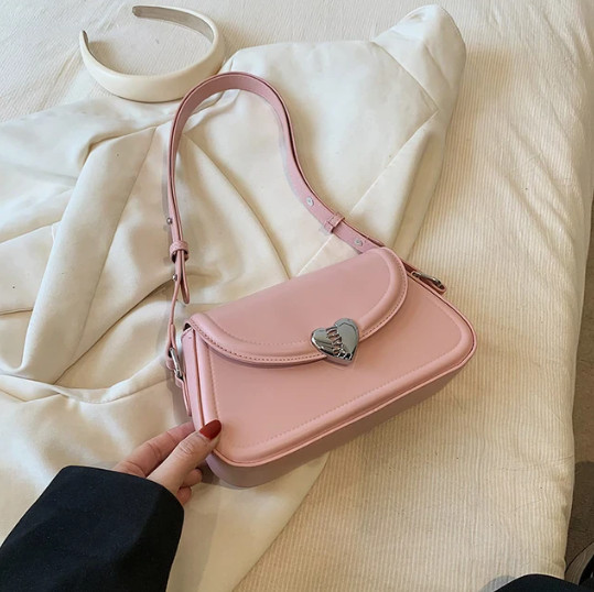 528 -  Túi Xách Obaghouse Ember Heart Bag - Hồng Nude [HÀNG CHÍNH HÃNG]