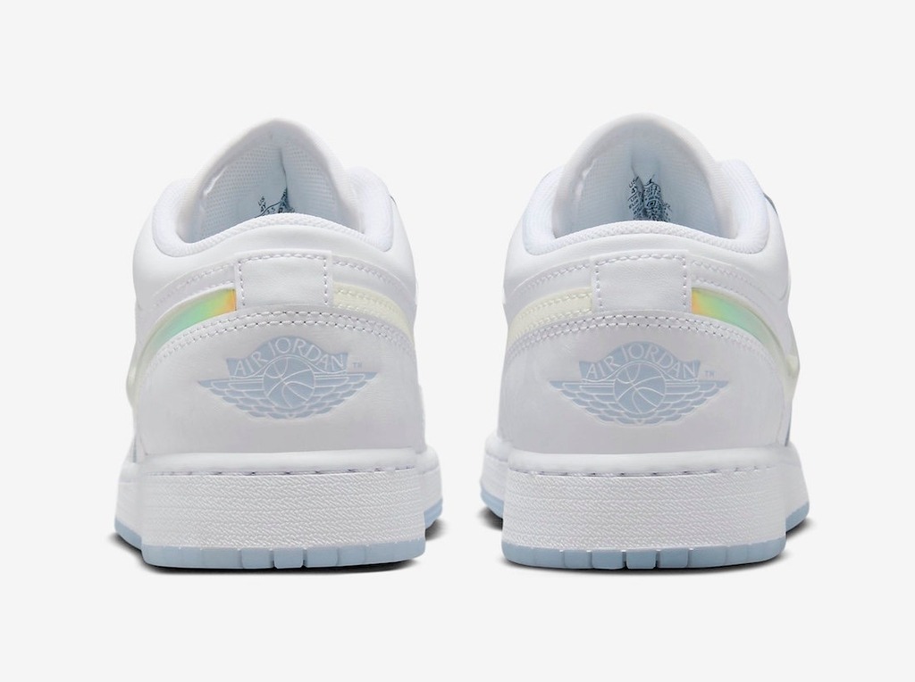 729 -  Giày Nike Air Jordan 1 Low Shines Glitter Swoosh FQ9112 100 [HÀNG CHÍNH HÃNG]