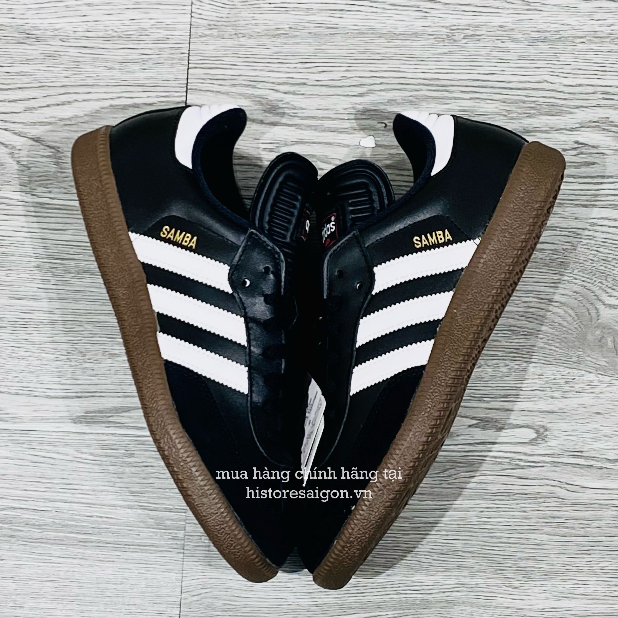 367 -  Giày Adidas Samba Classic - Black Gum - Code 034563 [HÀNG CHÍNH HÃNG]