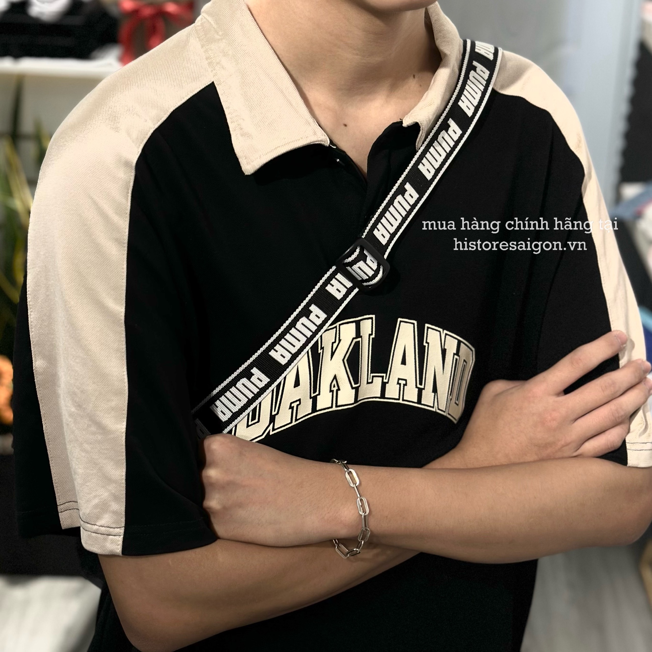 372 -  Túi Puma Core Base Crossbody Black Man [HÀNG CHÍNH HÃNG]