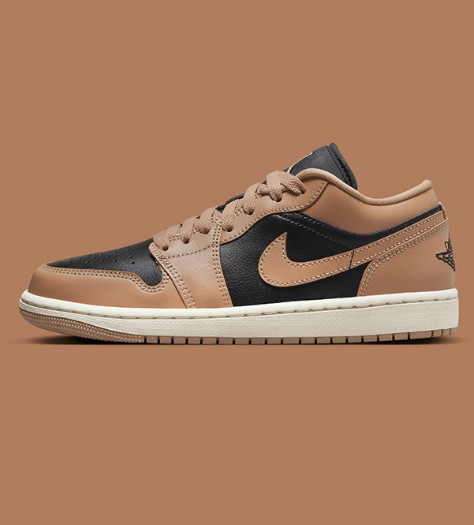 556 -  Giày Nike Air Jordan 1 Low Desert Black DC0774 201 [HÀNG CHÍNH HÃNG]