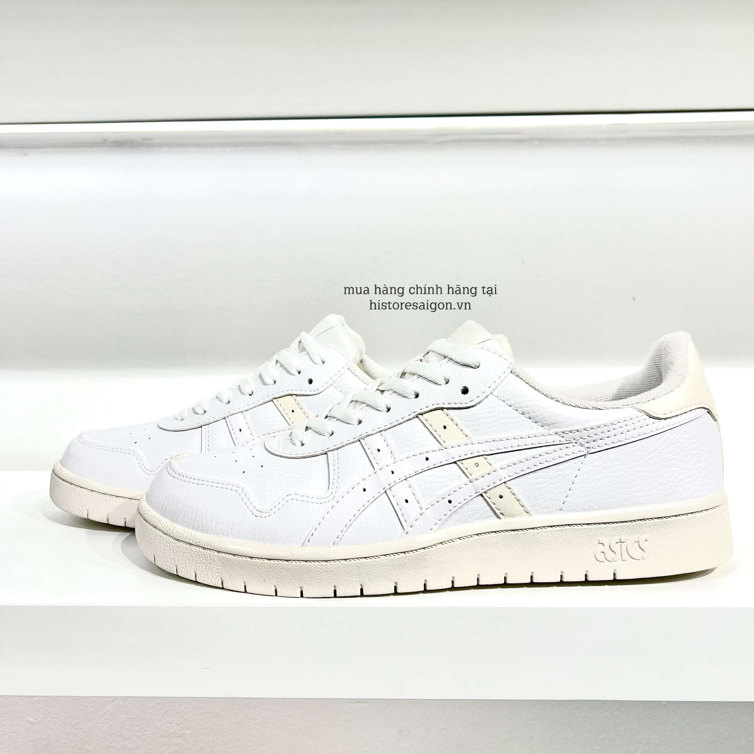 275 -  Giày Asics Unisex Japan S - Trắng Beige - Code 1201A173116 [HÀNG CHÍNH HÃNG]
