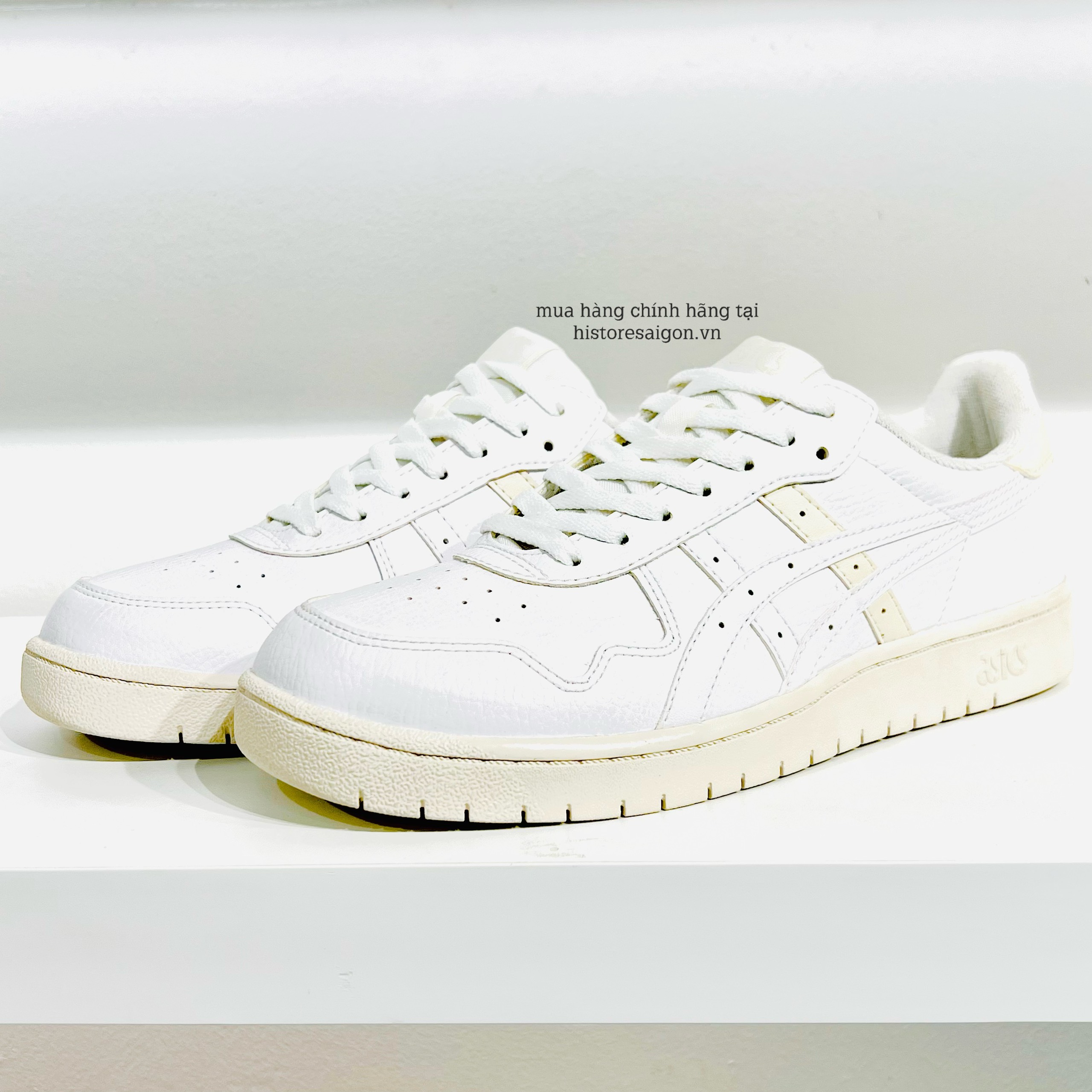 275 -  Giày Asics Unisex Japan S - Trắng Beige - Code 1201A173116 [HÀNG CHÍNH HÃNG]