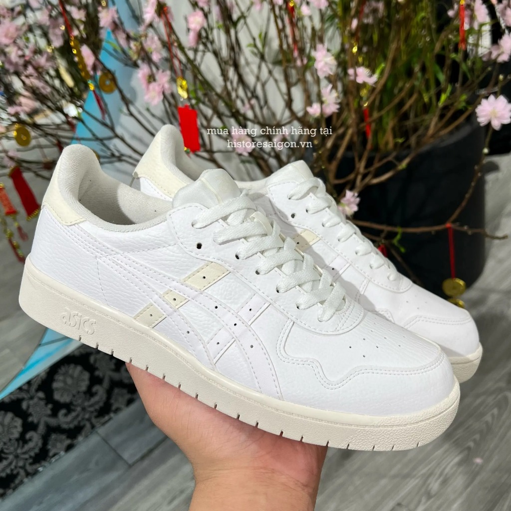 275 -  Giày Asics Unisex Japan S - Trắng Beige - Code 1201A173116 [HÀNG CHÍNH HÃNG]