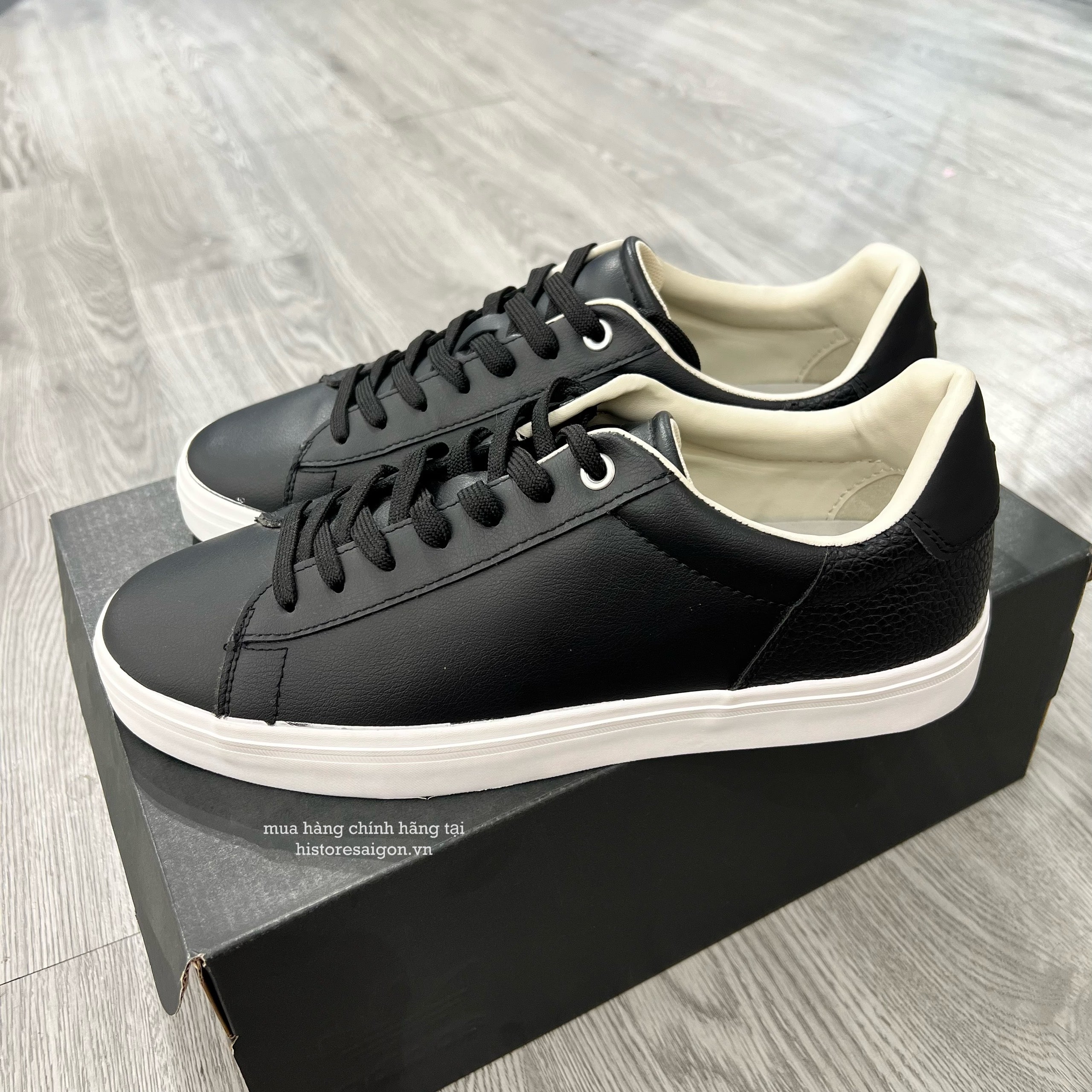 112 -  Giày Zara Sneaker Fashion Black - Đế Bằng - Đen [HÀNG CHÍNH HÃNG]