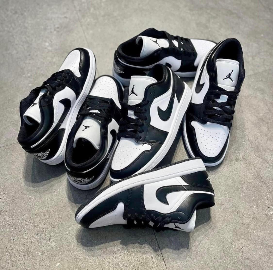 256 -  Giày Nike Air Jordan 1 Low Panda DC0774 101 [HÀNG CHÍNH HÃNG]
