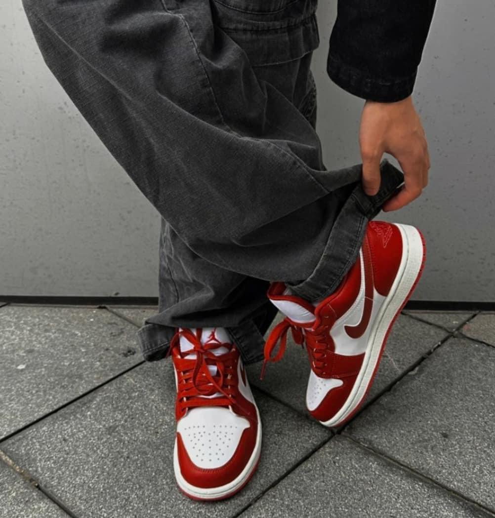 402 - Giày Nike Air Jordan 1 Low Dune Red FJ3465 160 [HÀNG CHÍNH HÃNG]
