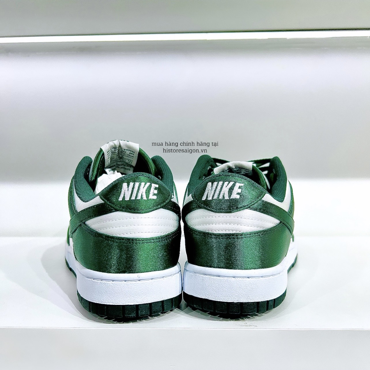 506 -  Giày Nike Dunk Low 'Michigan State' Satin Green - Code DX5931-100 / CW1590‑102 [HÀNG CHÍNH HÃNG]