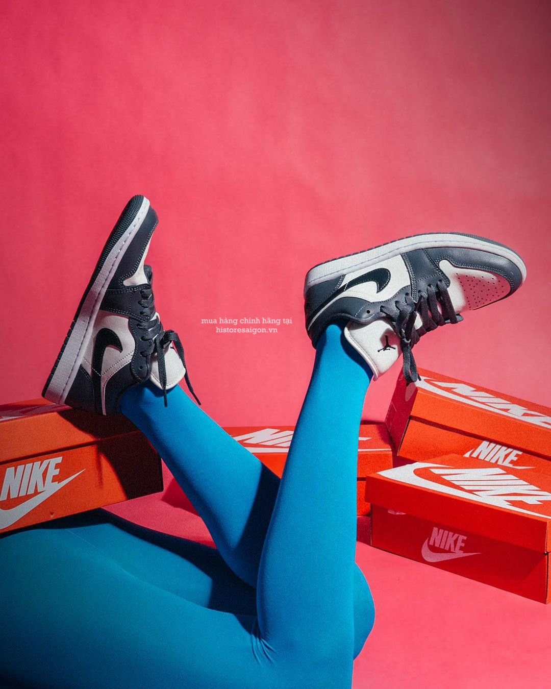518 -  Giày Nike Air Jordan 1 Low Dark Grey DC0774 102 [HÀNG CHÍNH HÃNG]