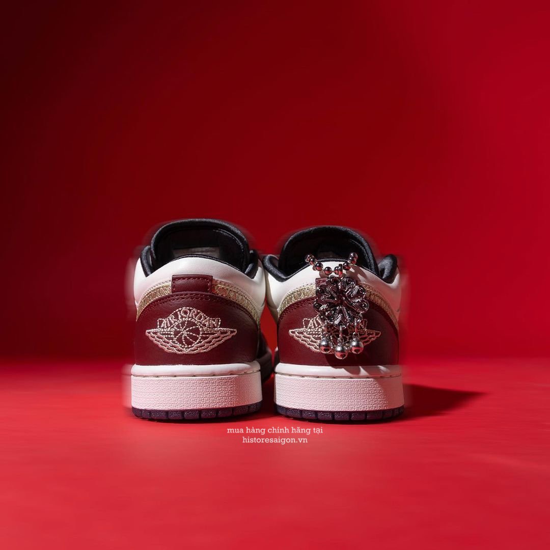 555 -  Giày Nike Jordan 1 Low SE  - Year Of the Dragon - Bản Tết 2024 FJ5735-100 [HÀNG CHÍNH HÃNG]