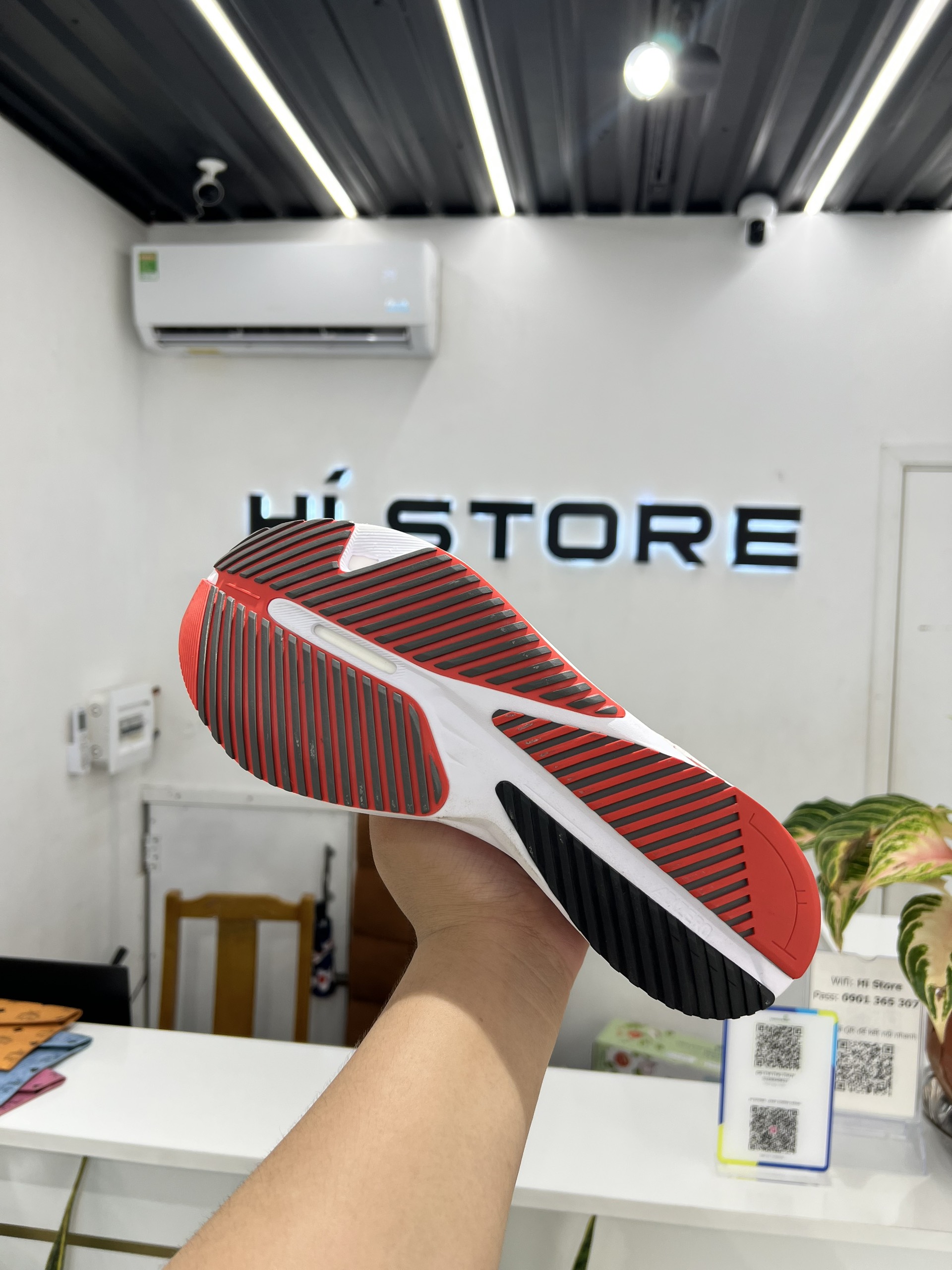 452 -  Giày Thể Thao Running Adidas Adizero - Trắng Đỏ [HÀNG CHÍNH HÃNG]