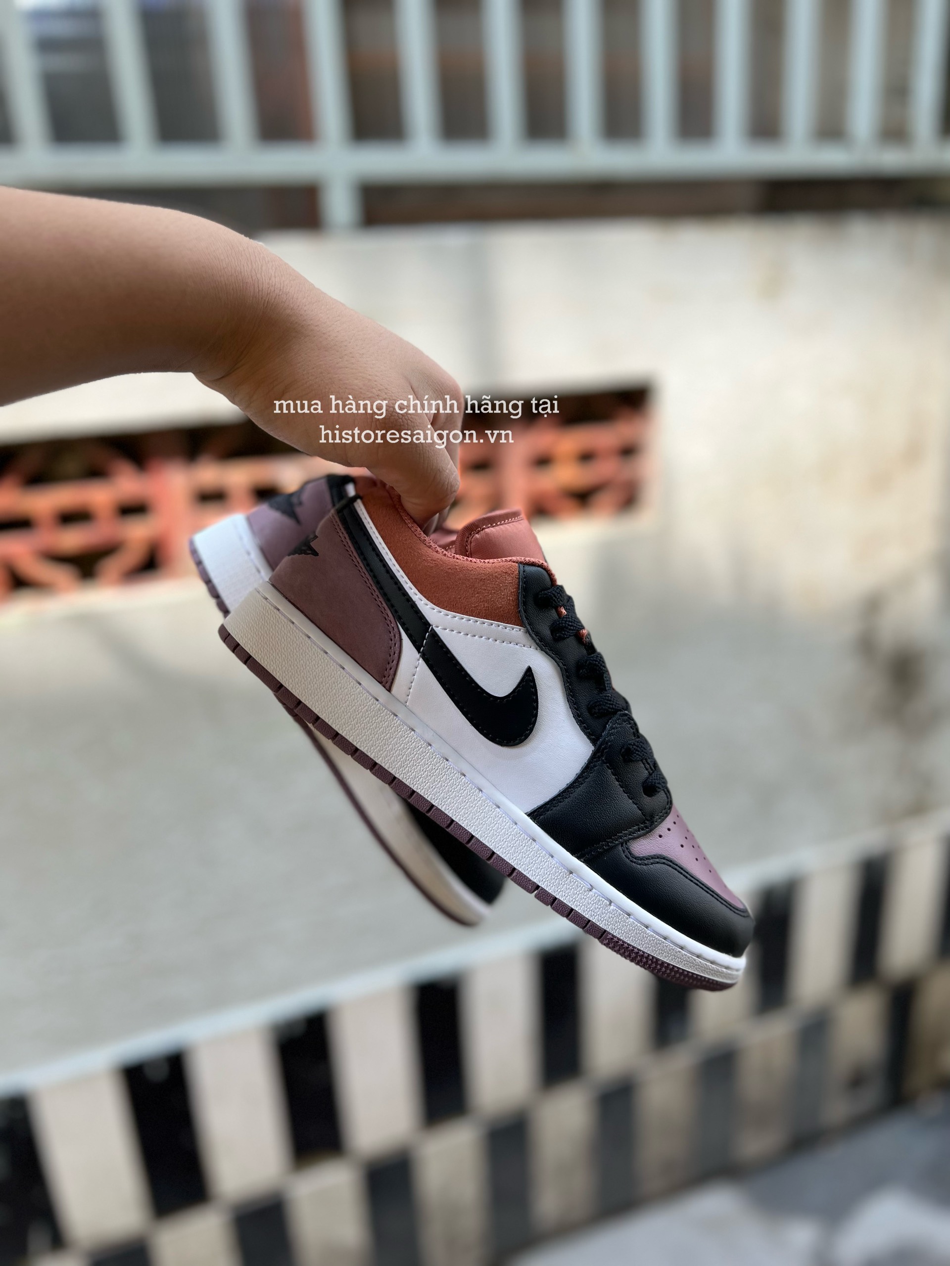 761 - Giày Nike Air Jordan 1 Low SE Sky J Mauve GS FB9908 102 [HÀNG CHÍNH HÃNG]