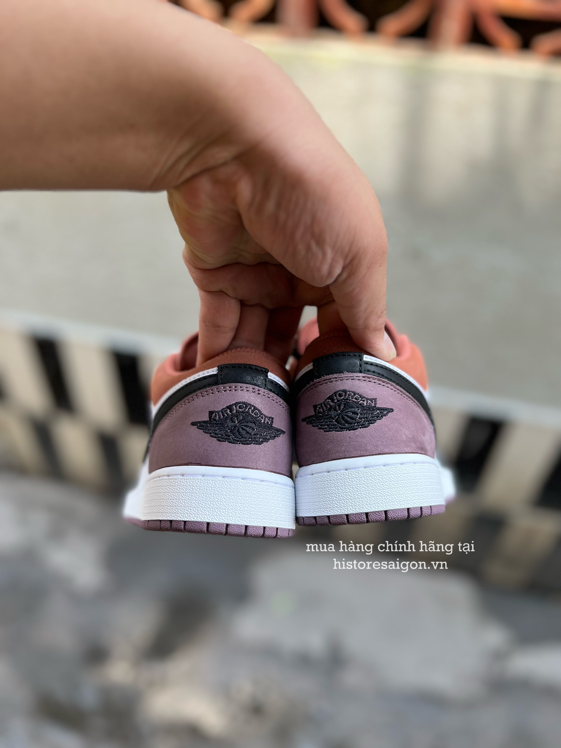 761 - Giày Nike Air Jordan 1 Low SE Sky J Mauve GS FB9908 102 [HÀNG CHÍNH HÃNG]
