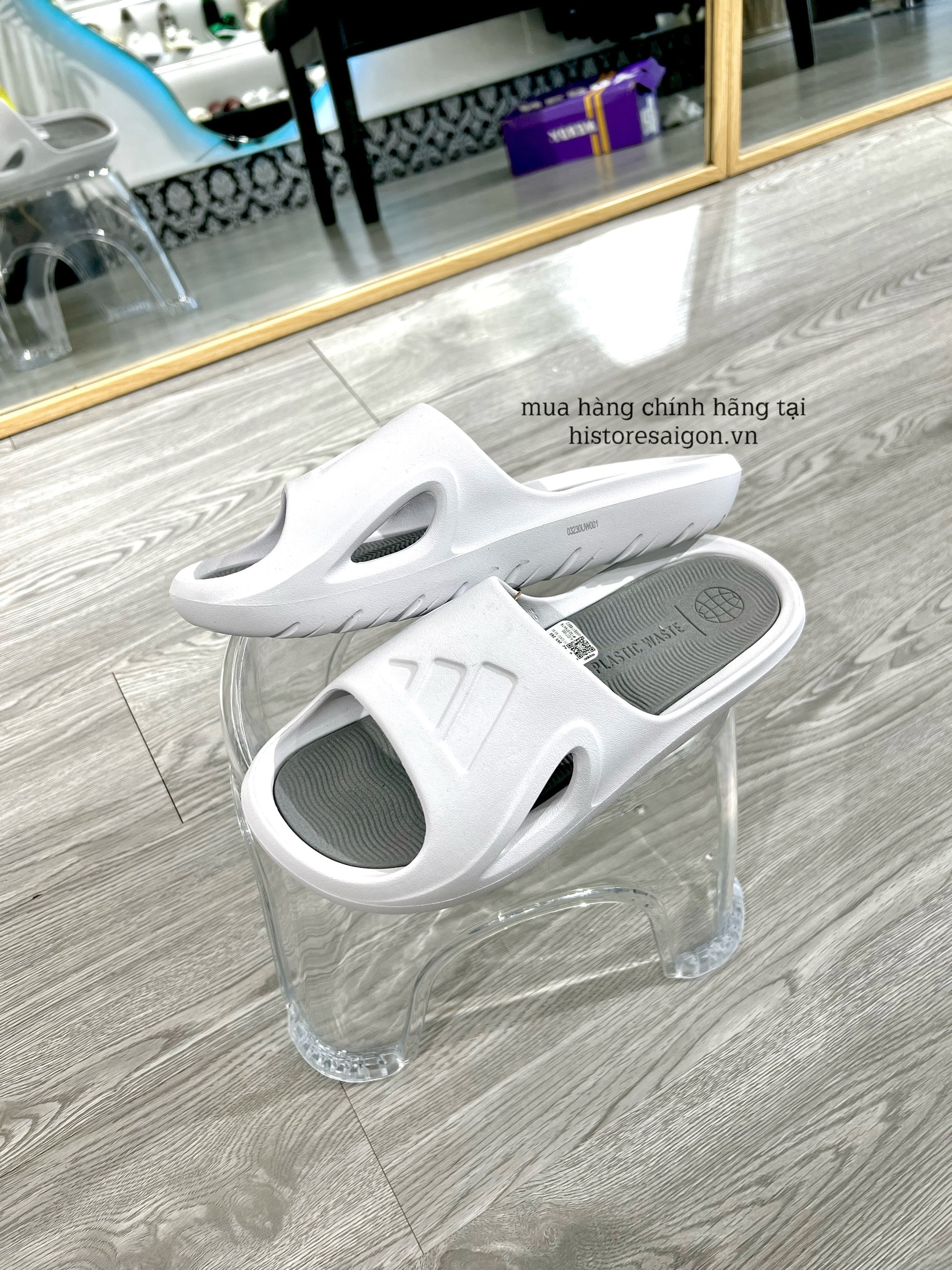 773 -  Dép Adidas Adicane Slides Dash Grey - Code ID7188 [HÀNG CHÍNH HÃNG]