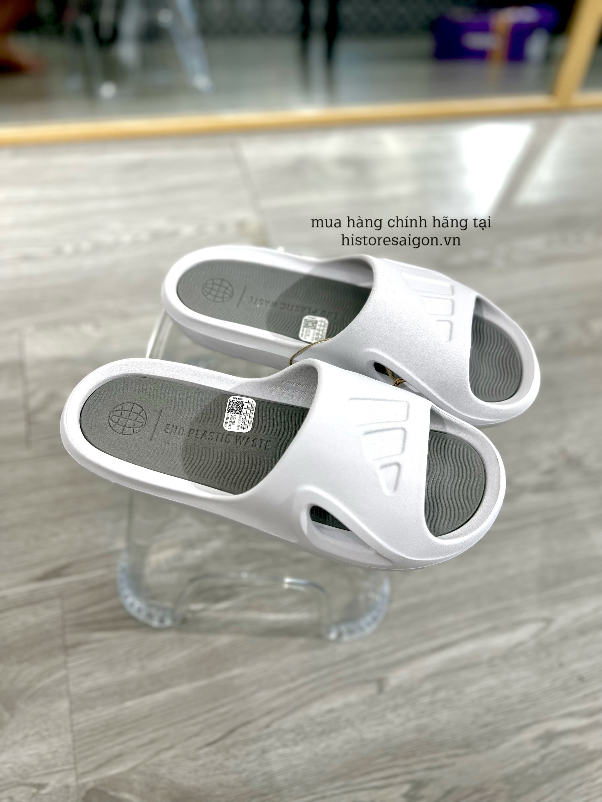 773 -  Dép Adidas Adicane Slides Dash Grey - Code ID7188 [HÀNG CHÍNH HÃNG]