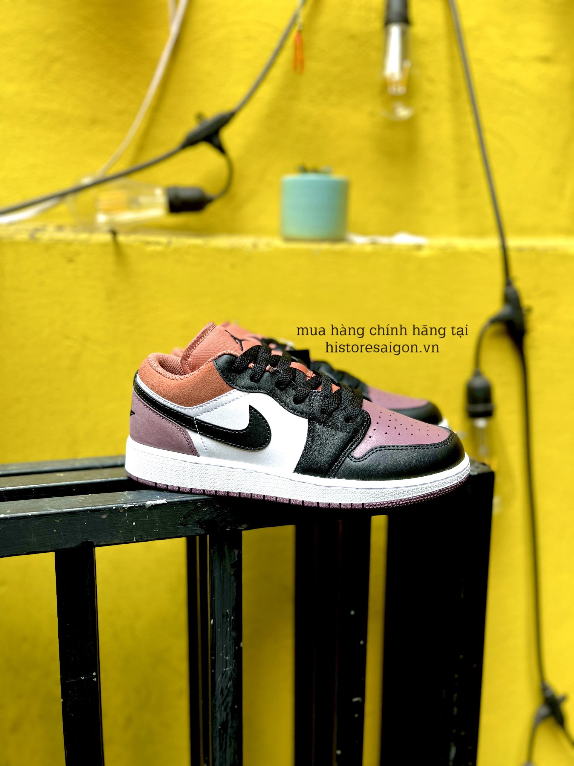 761 - Giày Nike Air Jordan 1 Low SE Sky J Mauve GS FB9908 102 [HÀNG CHÍNH HÃNG]