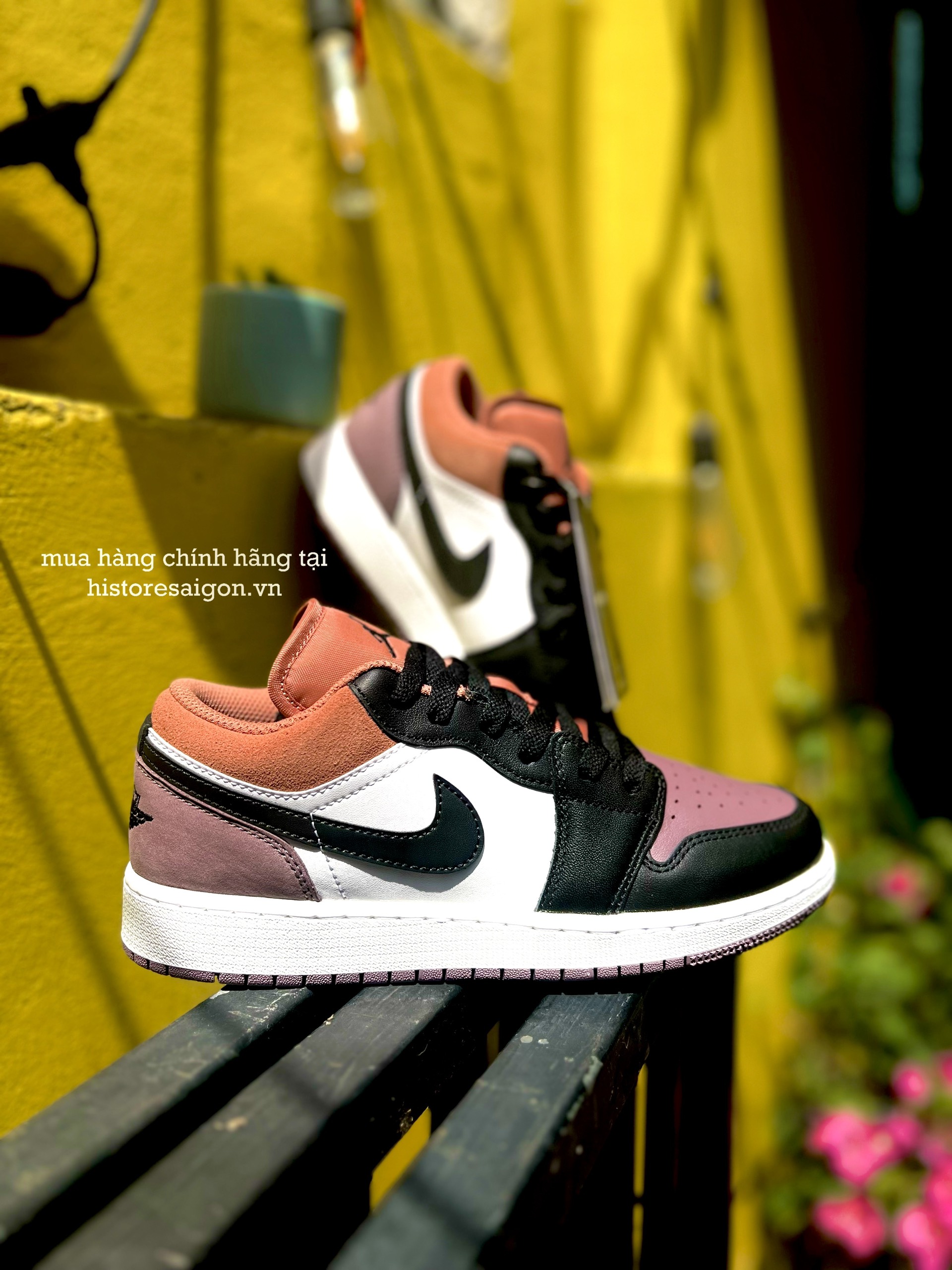 761 - Giày Nike Air Jordan 1 Low SE Sky J Mauve GS FB9908 102 [HÀNG CHÍNH HÃNG]