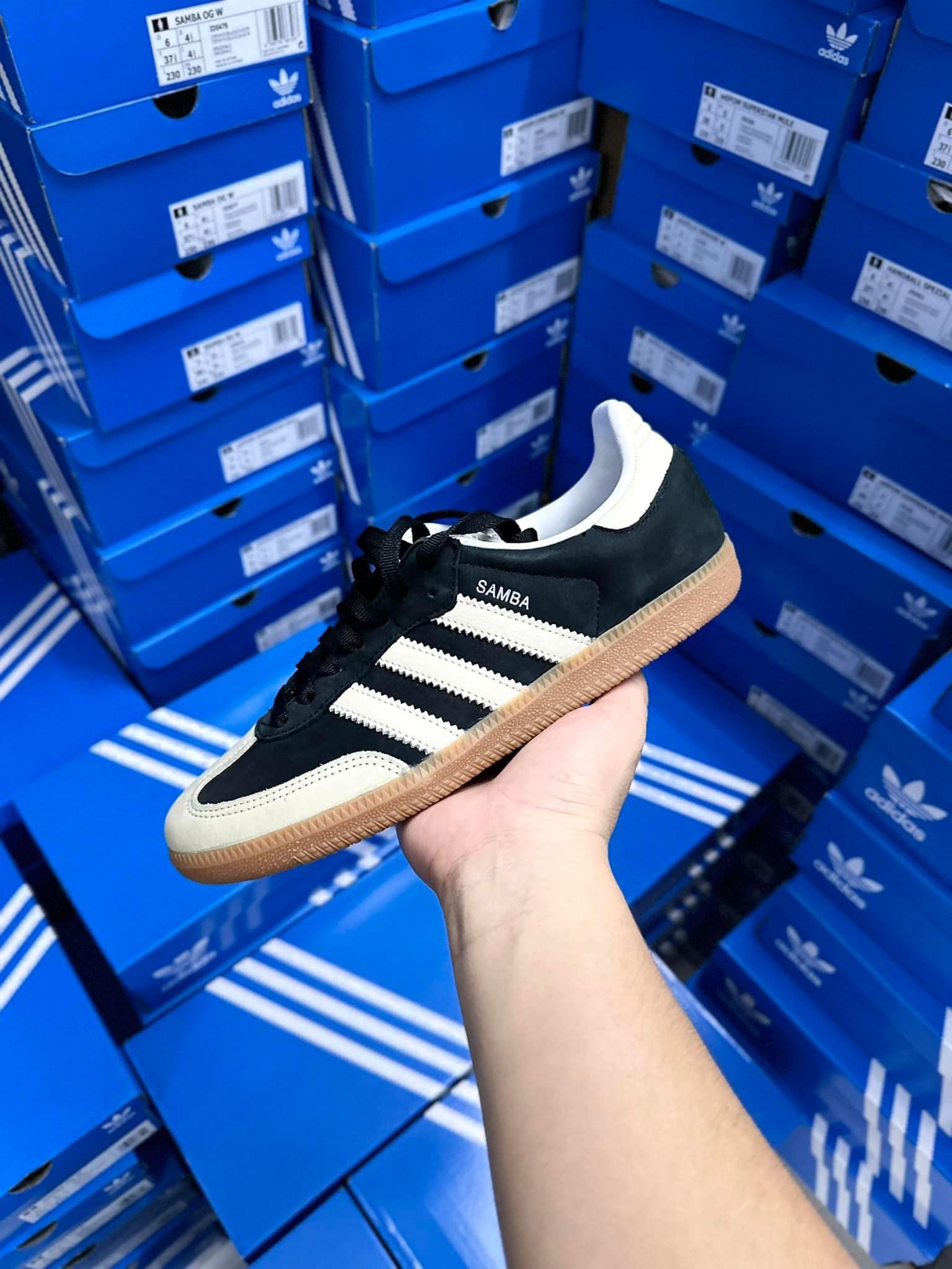 813 - Giày Adidas Samba OG Black Wonder White IE5836 [HÀNG CHÍNH HÃNG]