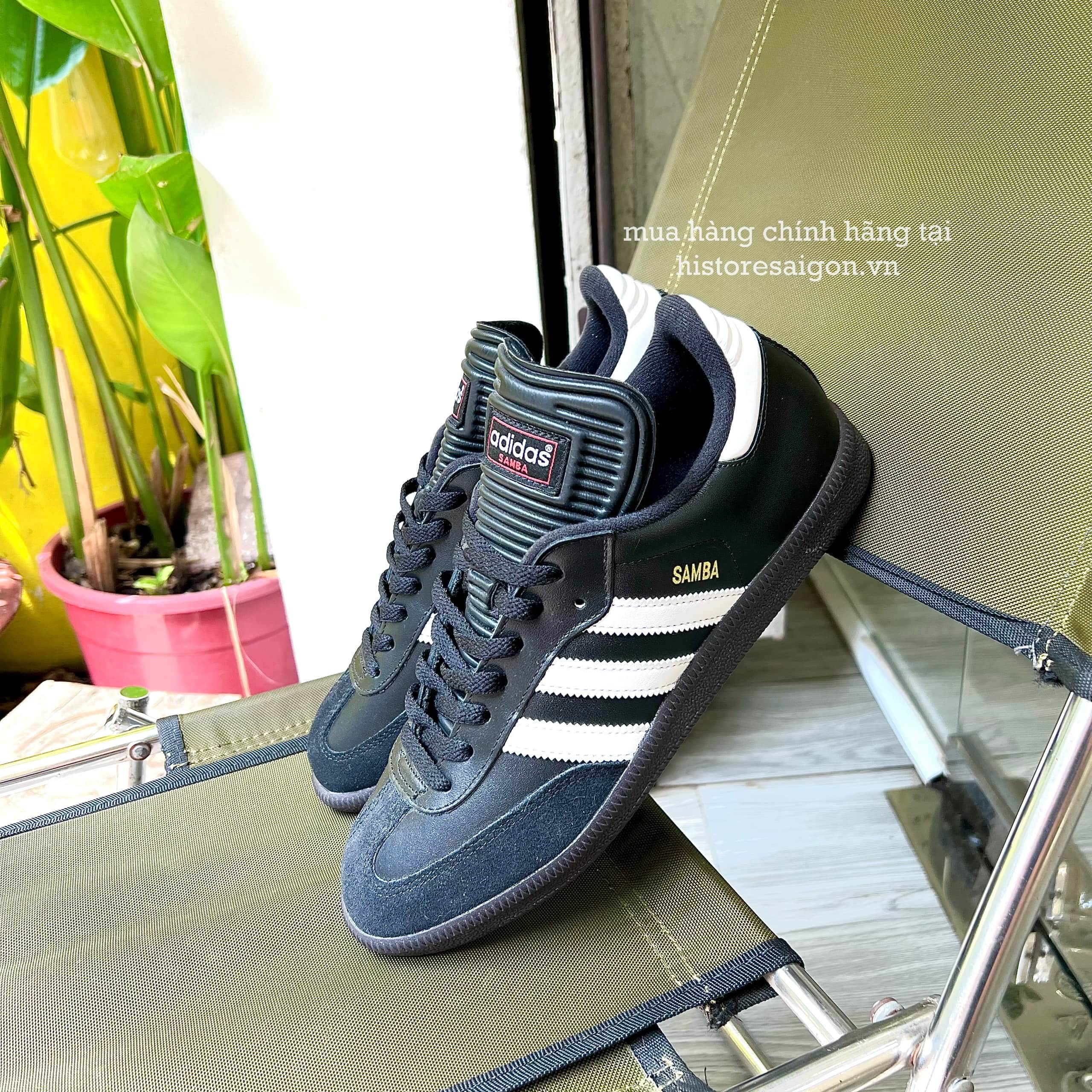 368 -  Giày Adidas Samba Classic - All Black - Code 034563 [HÀNG CHÍNH HÃNG]