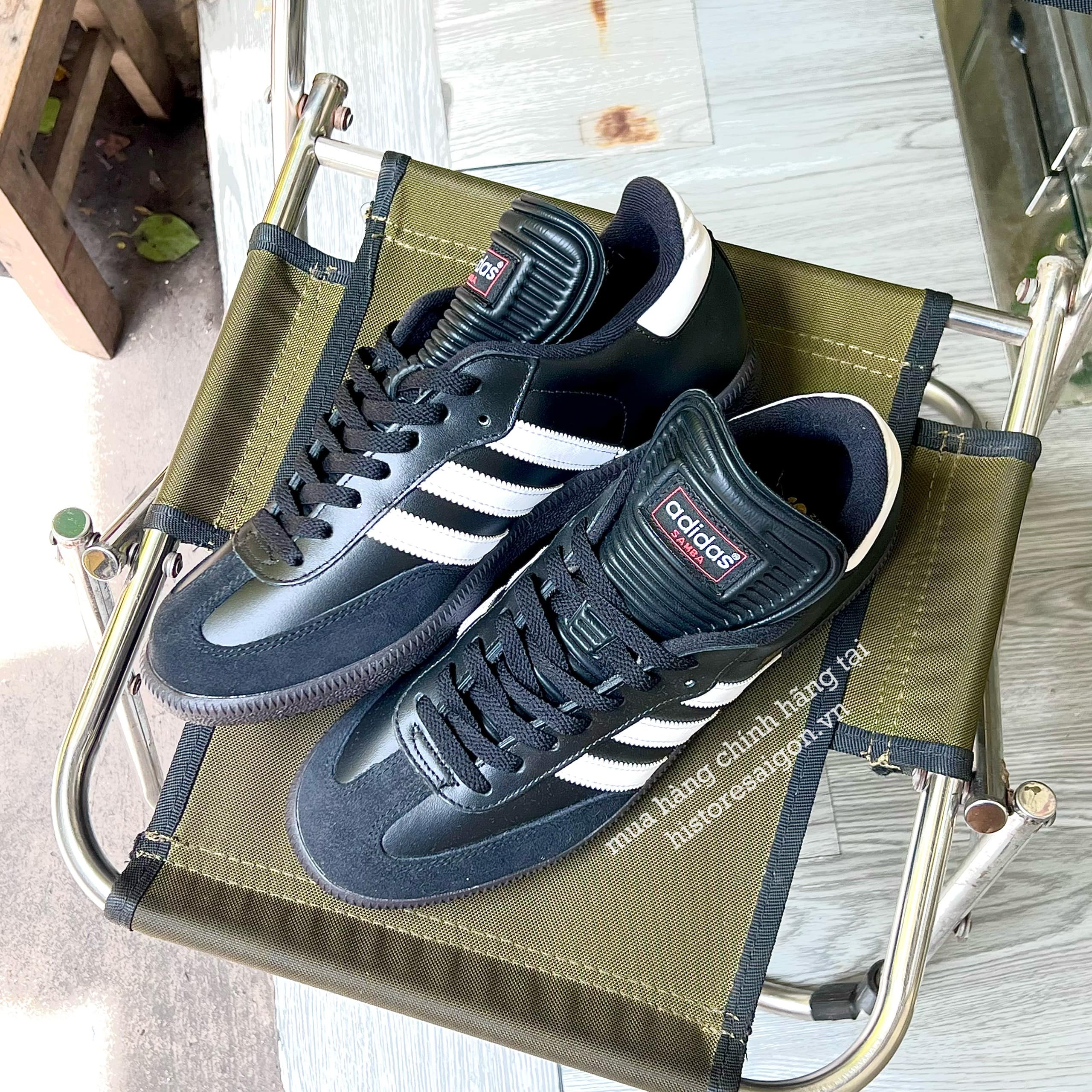 368 -  Giày Adidas Samba Classic - All Black - Code 034563 [HÀNG CHÍNH HÃNG]