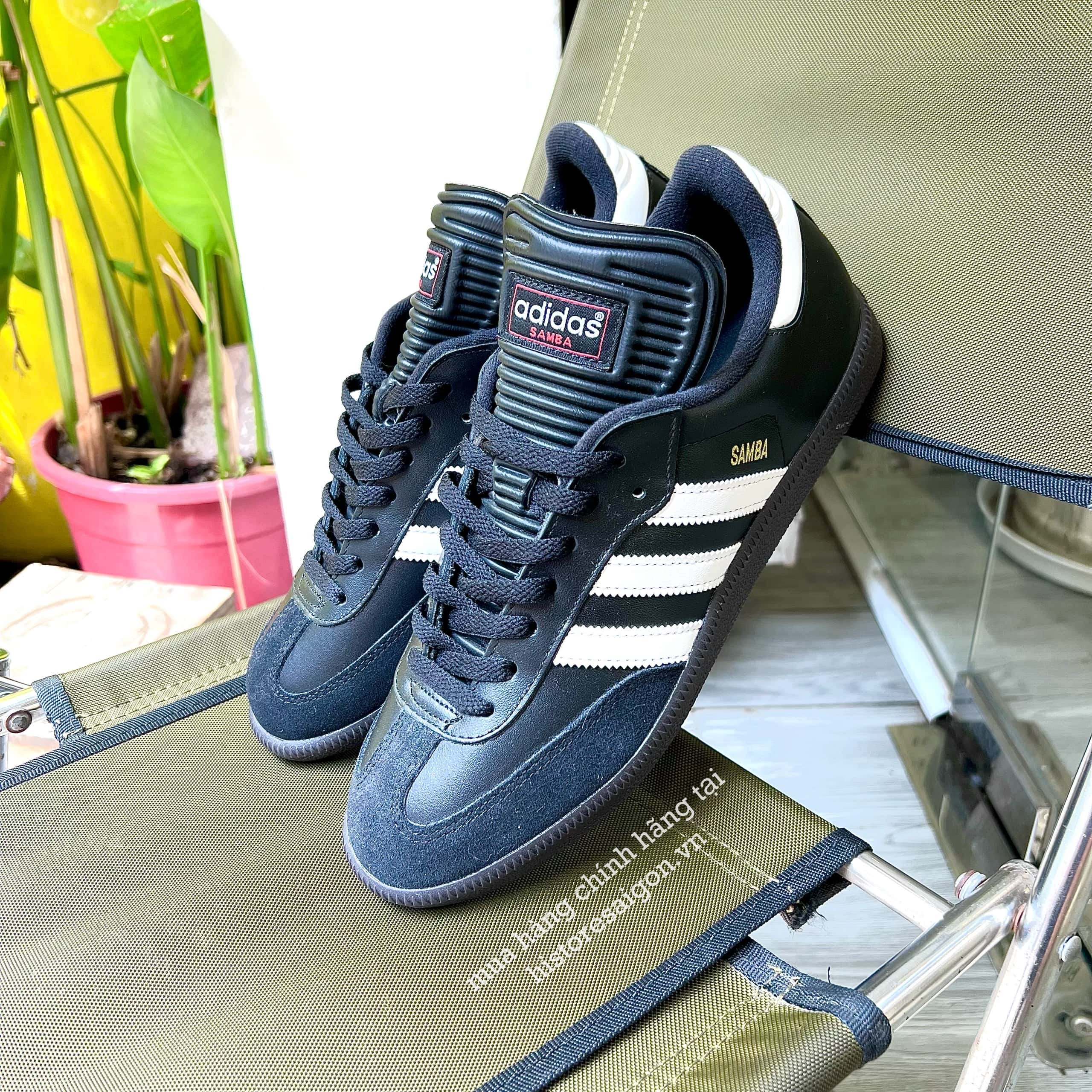 368 -  Giày Adidas Samba Classic - All Black - Code 034563 [HÀNG CHÍNH HÃNG]