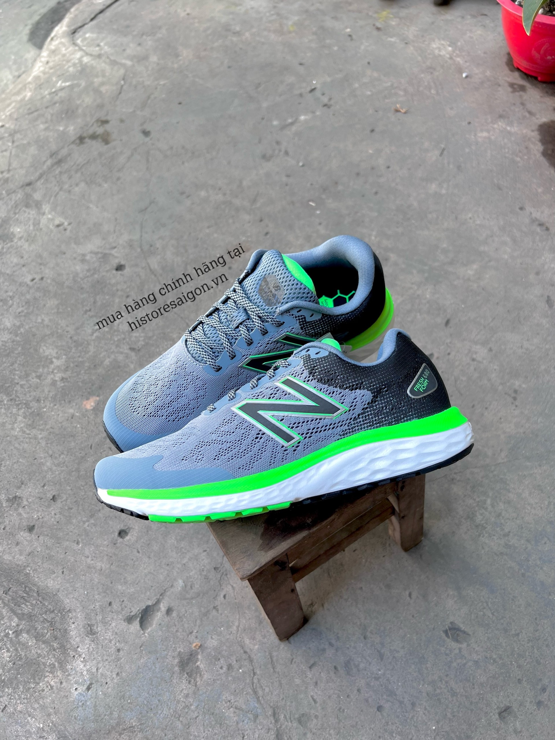 781 - Giày New Balance 680 Fitness Running Neutral Gray 781 - Giày New Balance 680 Fitness Running Neutral Gray