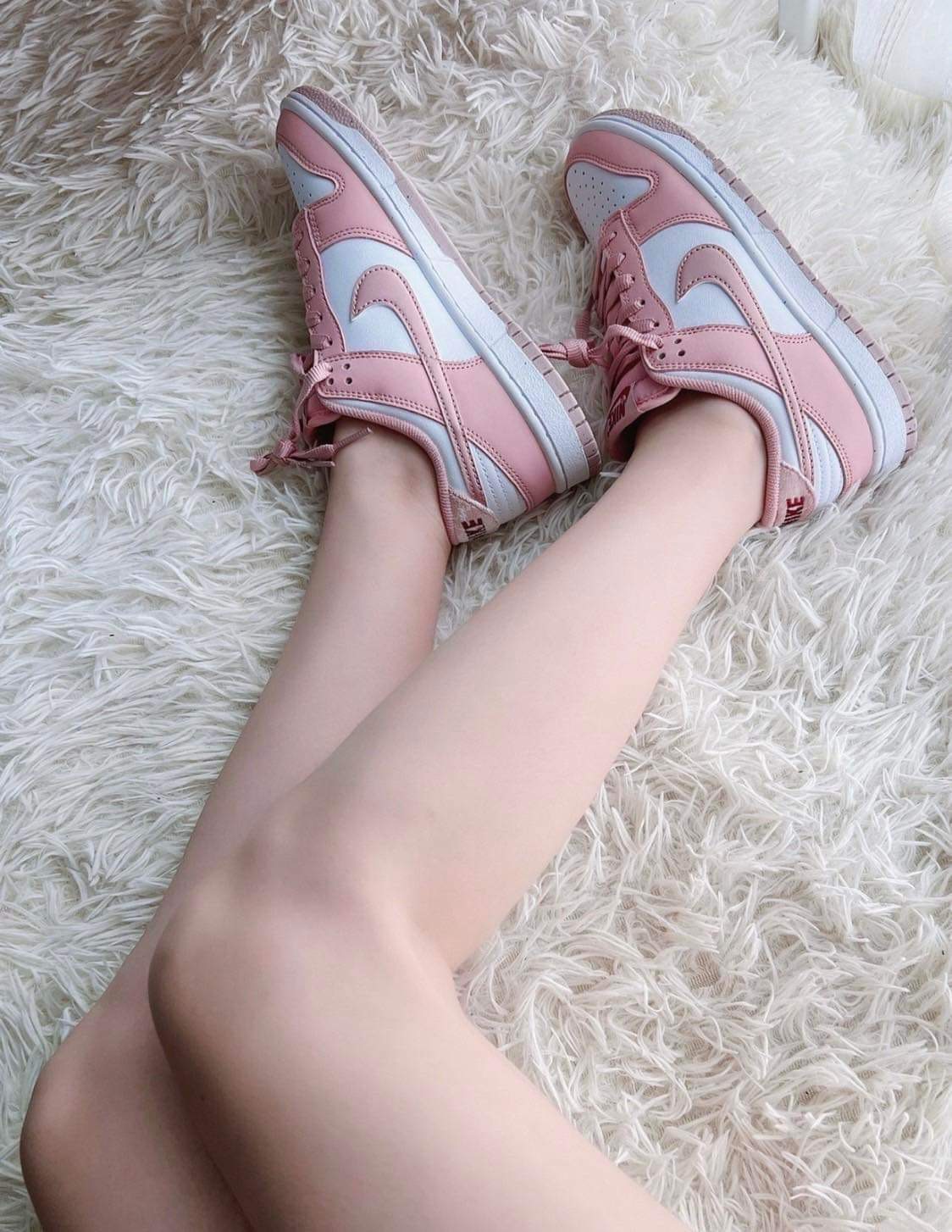 856 -  Giày Nike Dunk Low GS Pink Velvet - Hồng - Code DO6485-600 [HÀNG CHÍNH HÃNG]