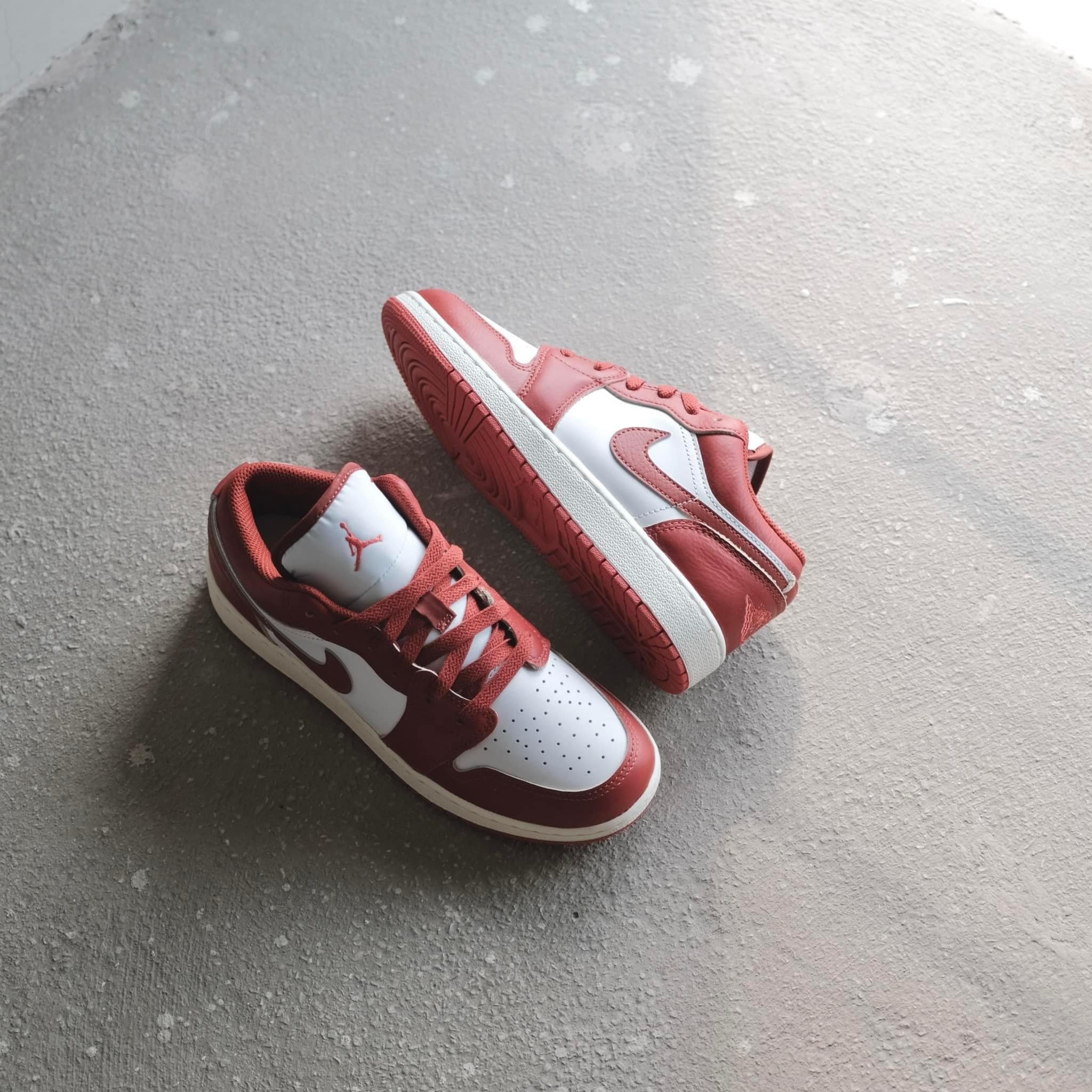 402 - Giày Nike Air Jordan 1 Low Dune Red FJ3465 160 [HÀNG CHÍNH HÃNG]