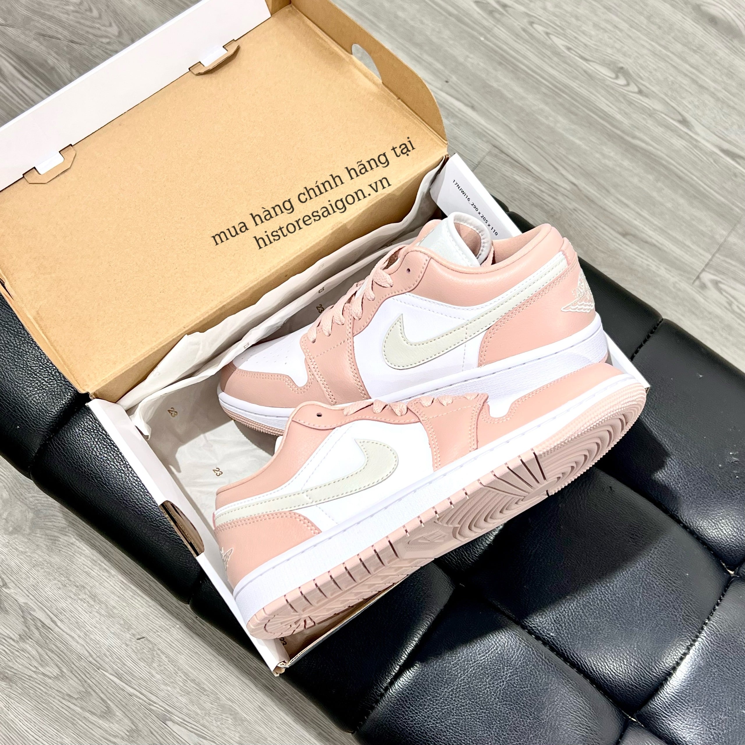 795 -  Giày Air Jordan 1 Low Crimson Tint DC0774 120  [HÀNG CHÍNH HÃNG]