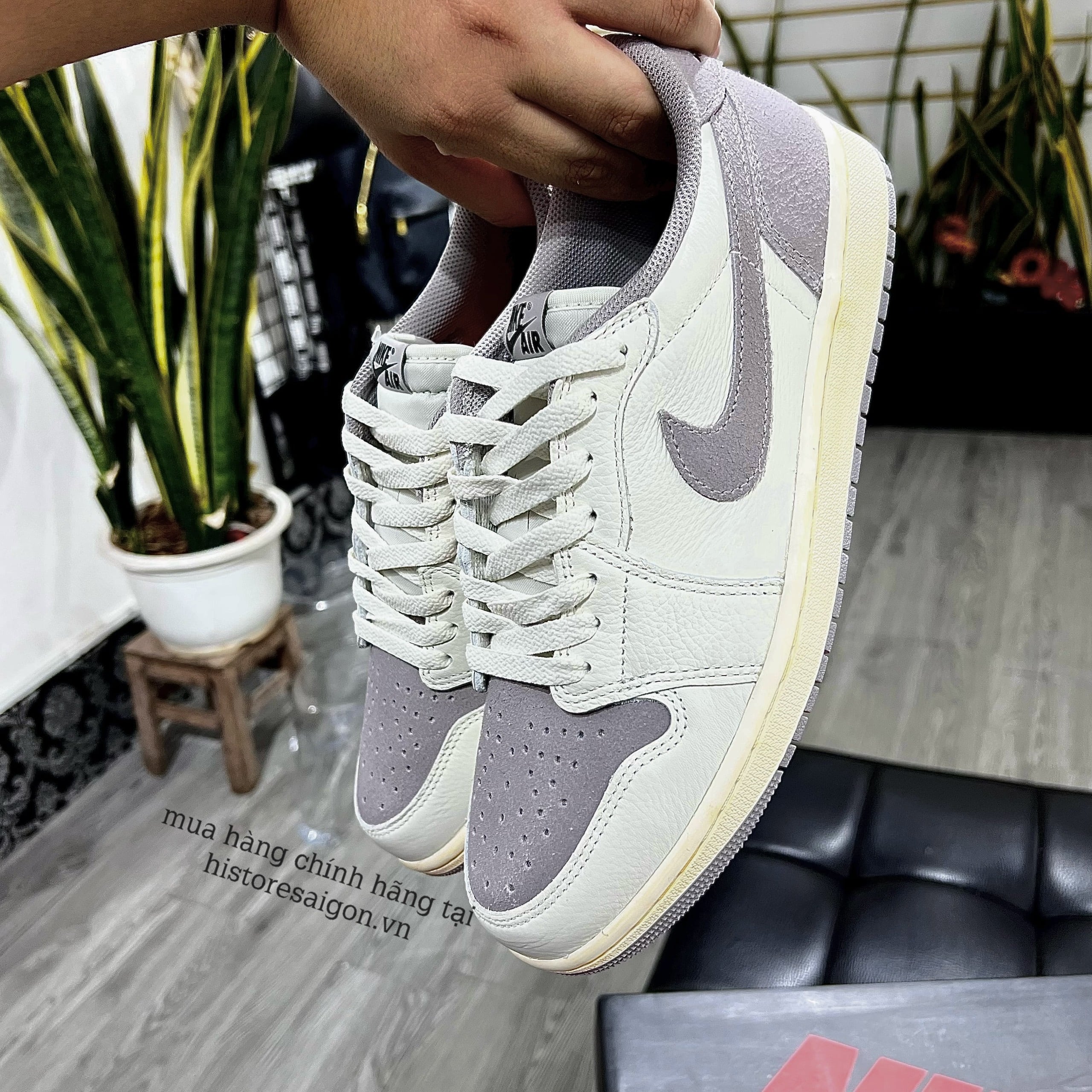 834 -  Giày Nike Air Jordan 1 Retro Atmosphere Grey CZ0790 101 [HÀNG CHÍNH HÃNG]