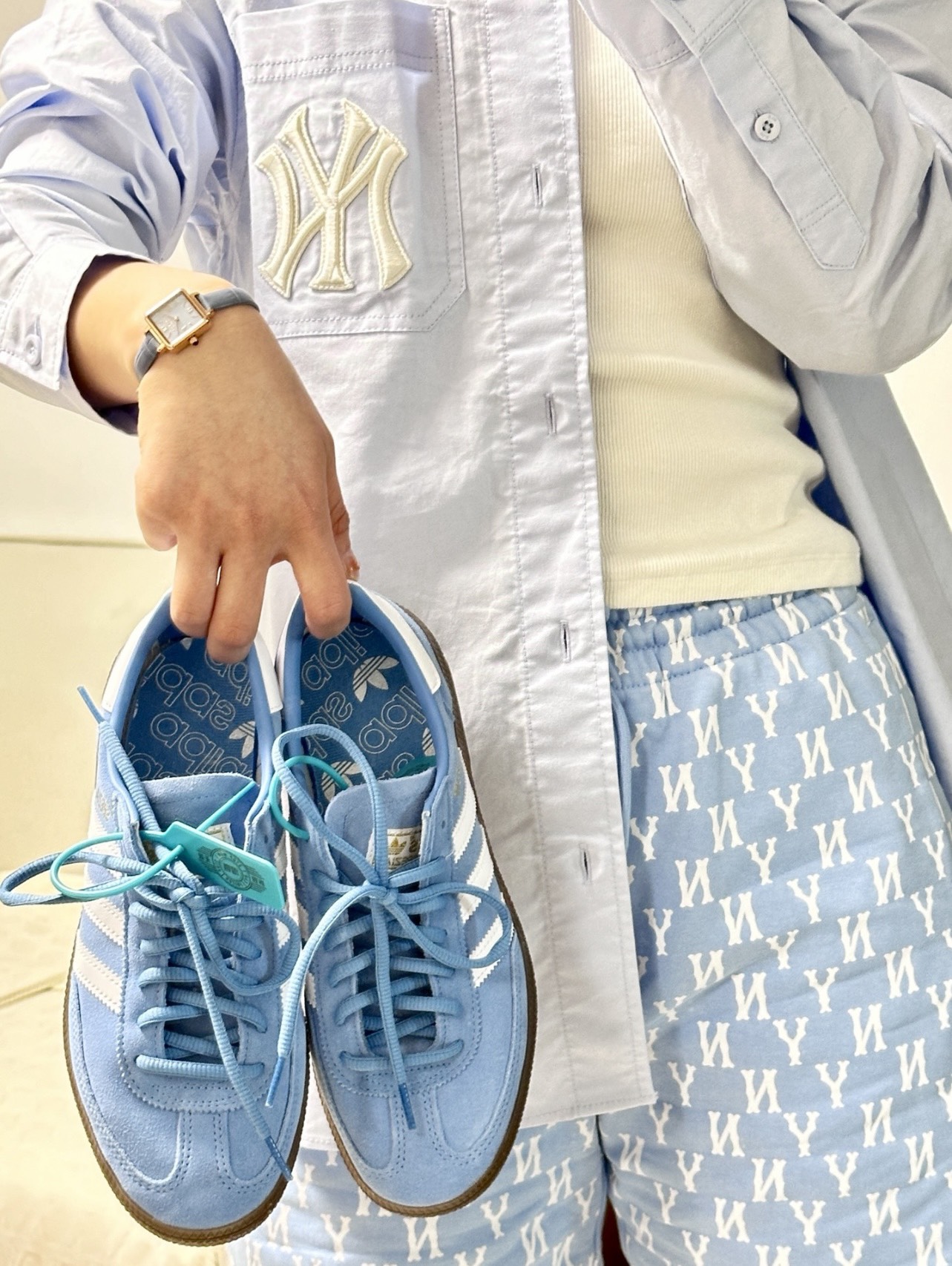 903 -  Giày Adidas Handball Spezial Light Blue - Code BD7632 [HÀNG CHÍNH HÃNG]