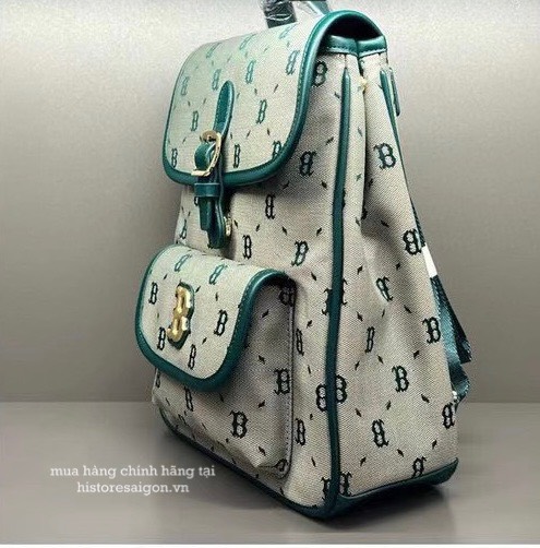 936 -  Balo MLB Jacquard Diamond Monogram NY SS24 - Xanh Jade Gucci - Code 7ABKMD74-43BGL [HÀNG CHÍNH HÃNG]