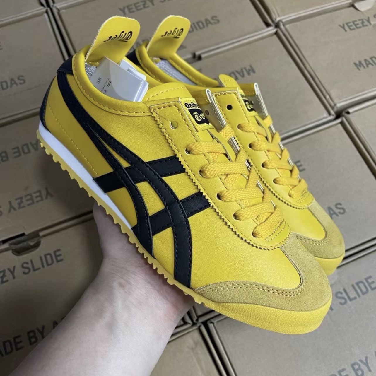871 -  Giày Onitsuka Tiger Mexico 66 Yellow Black - Code 1183C102-751 [HÀNG CHÍNH HÃNG]