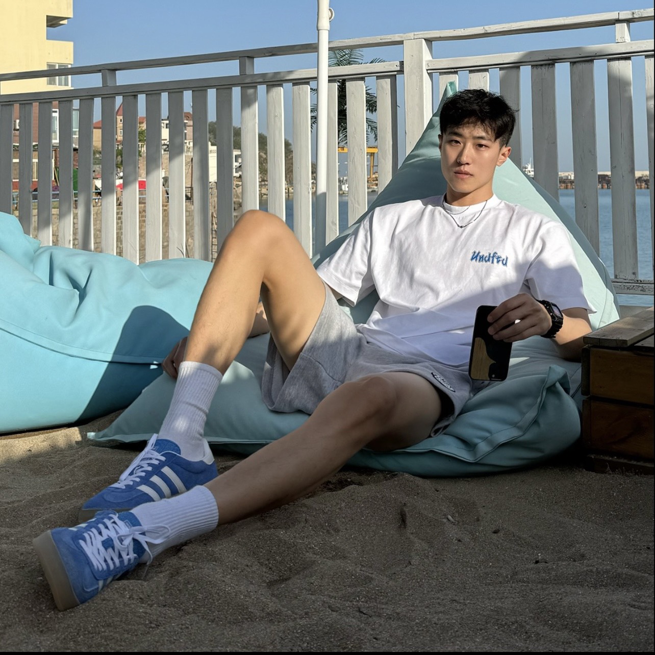903 -  Giày Adidas Handball Spezial Light Blue - Code BD7632 [HÀNG CHÍNH HÃNG]