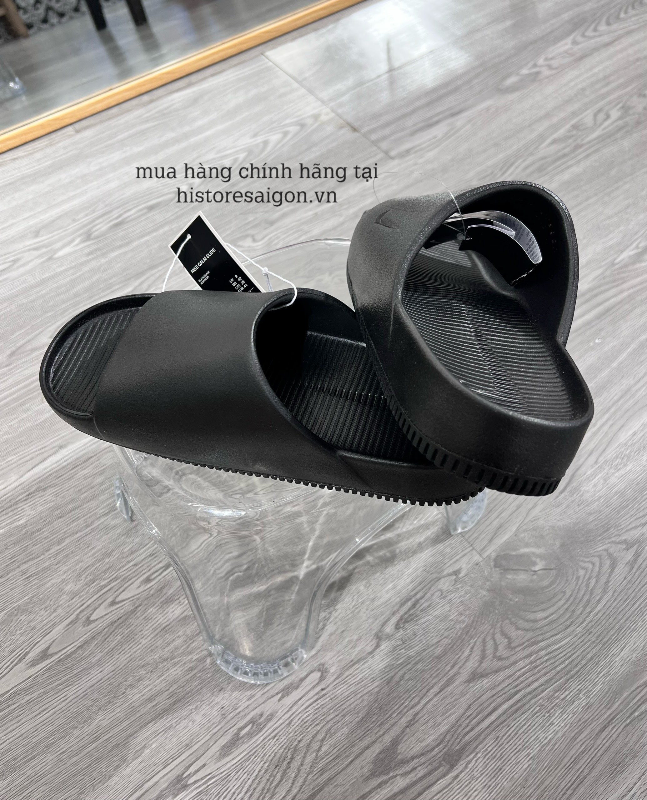 898 -  Dép Nike Calm Slide Ciabatta Donna - Black - Code FD4116-001 / DX4816-001 [HÀNG CHÍNH HÃNG]