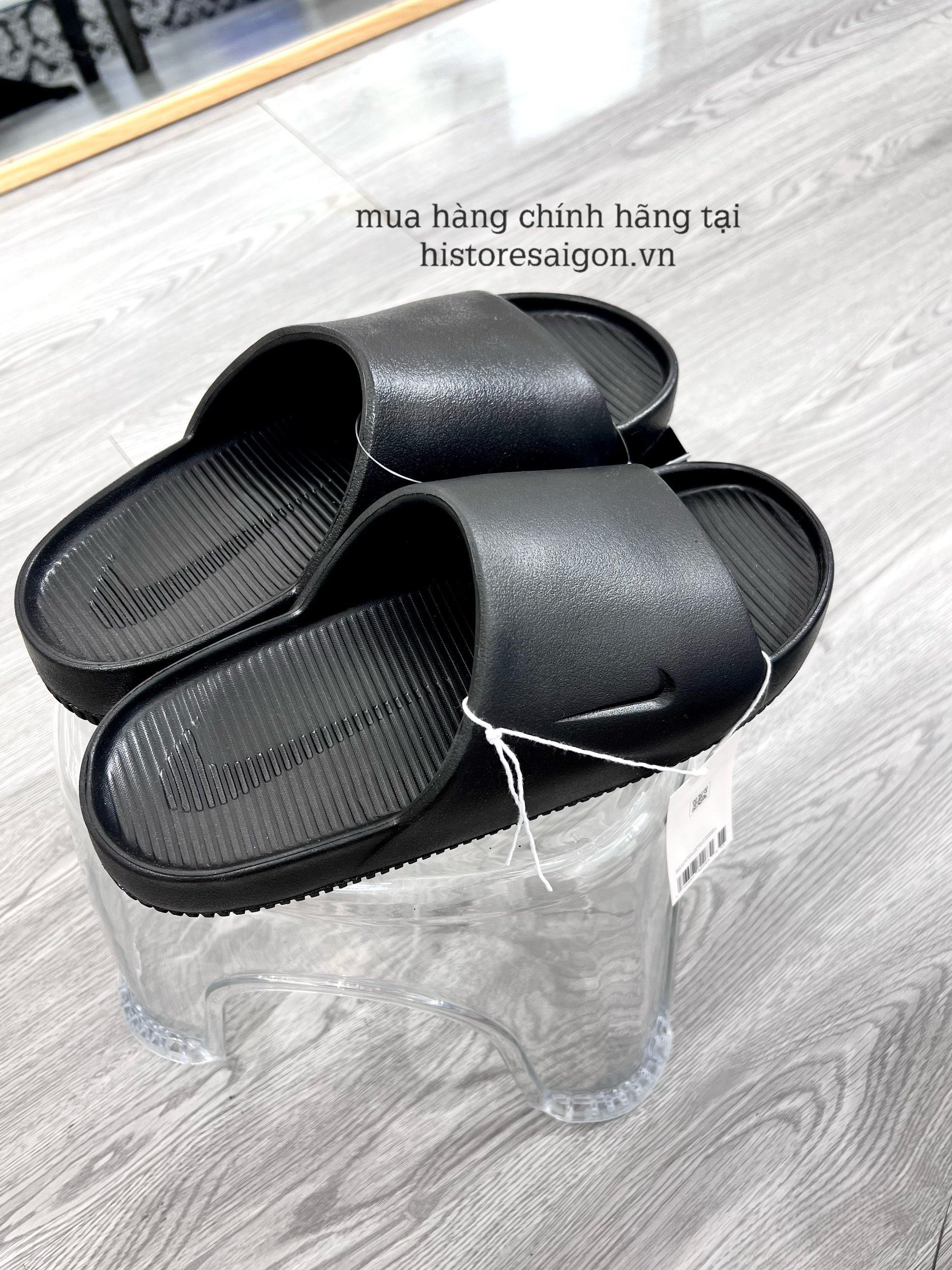 898 -  Dép Nike Calm Slide Ciabatta Donna - Black - Code FD4116-001 / DX4816-001 [HÀNG CHÍNH HÃNG]