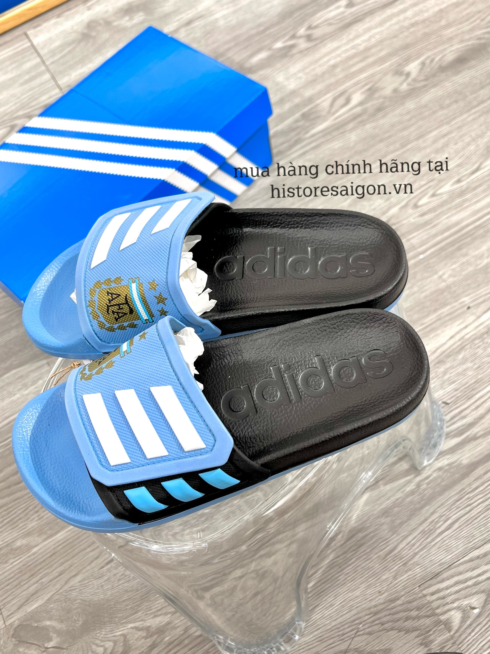 971 -  Dép Adidas Adilette TND Argentina - Xanh Dương - Code GX9705 [HÀNG CHÍNH HÃNG]