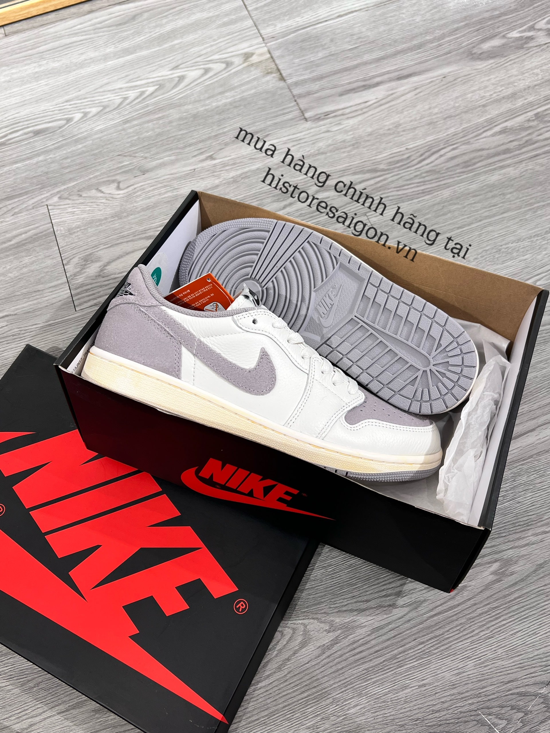 834 -  Giày Nike Air Jordan 1 Retro Atmosphere Grey CZ0790 101 [HÀNG CHÍNH HÃNG]