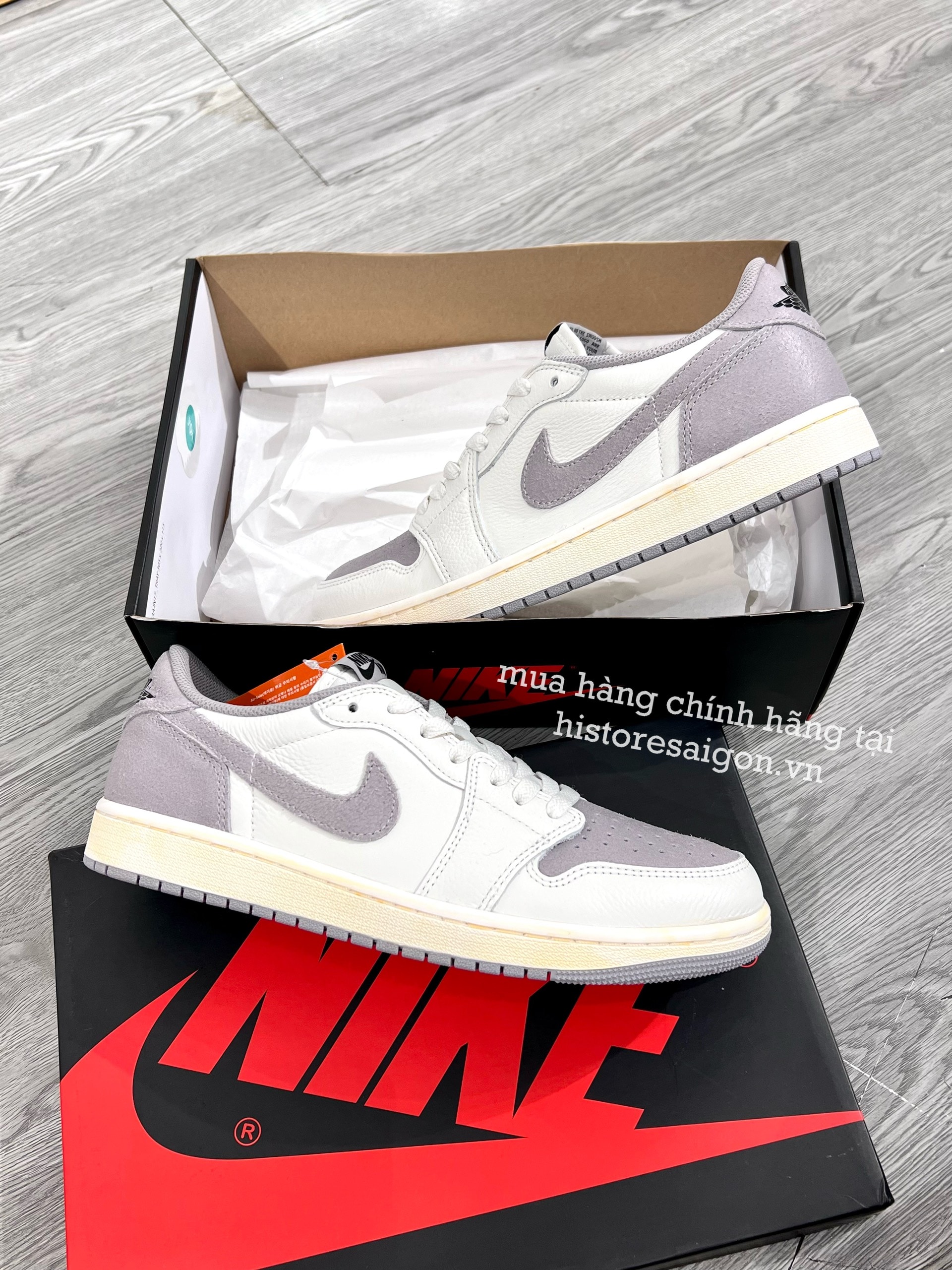 834 -  Giày Nike Air Jordan 1 Retro Atmosphere Grey CZ0790 101 [HÀNG CHÍNH HÃNG]