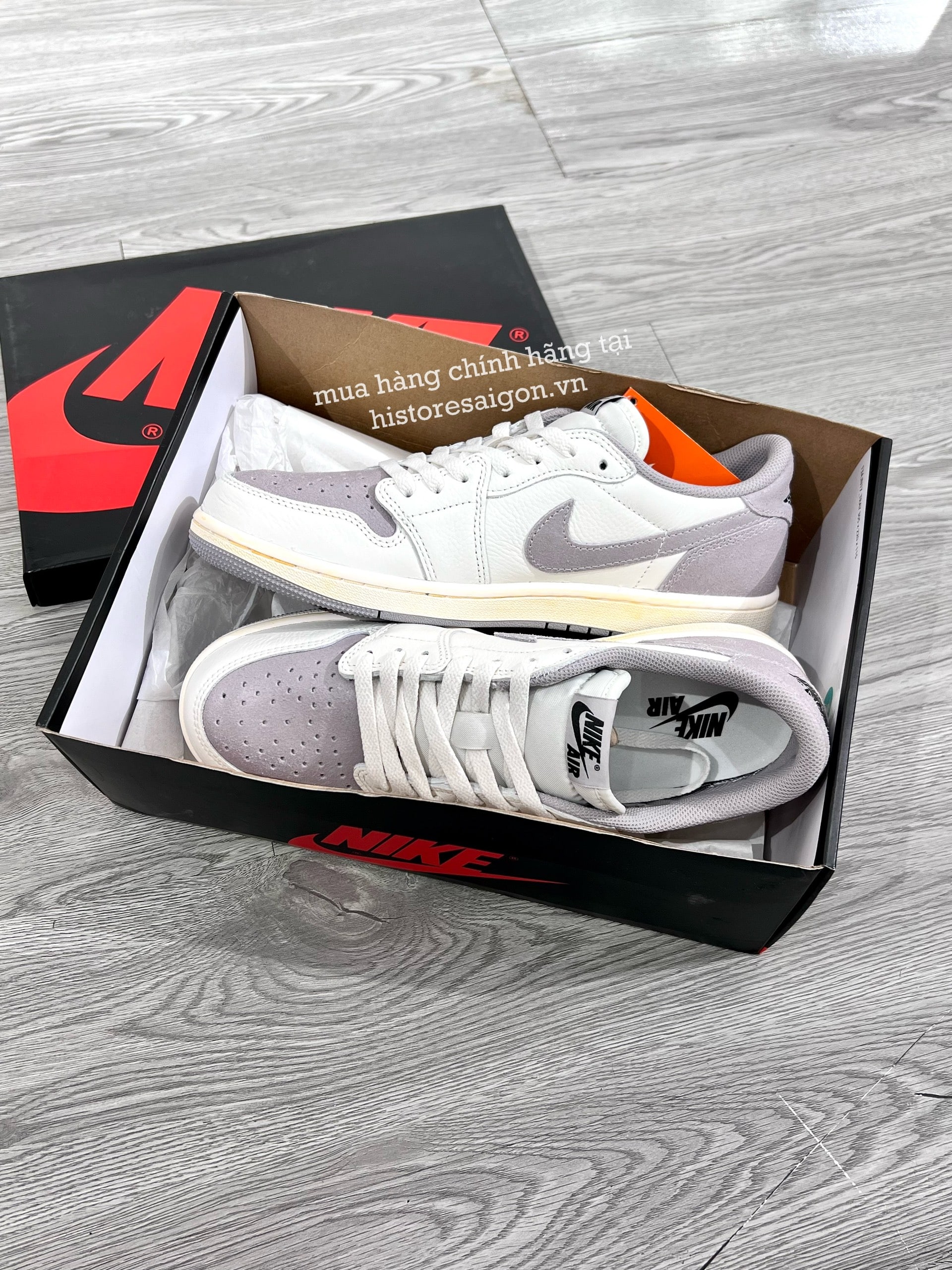 834 -  Giày Nike Air Jordan 1 Retro Atmosphere Grey CZ0790 101 [HÀNG CHÍNH HÃNG]