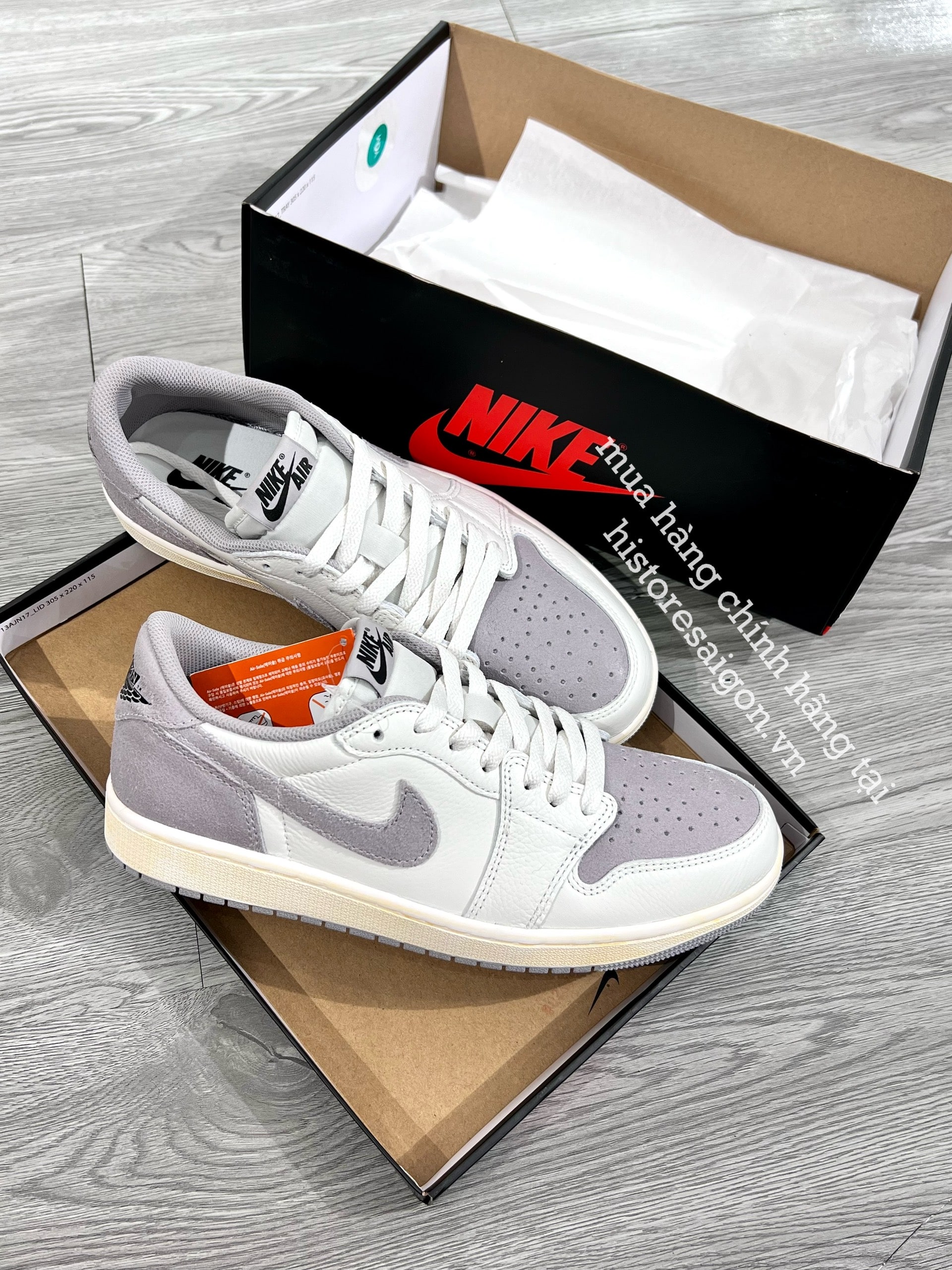 834 -  Giày Nike Air Jordan 1 Retro Atmosphere Grey CZ0790 101 [HÀNG CHÍNH HÃNG]
