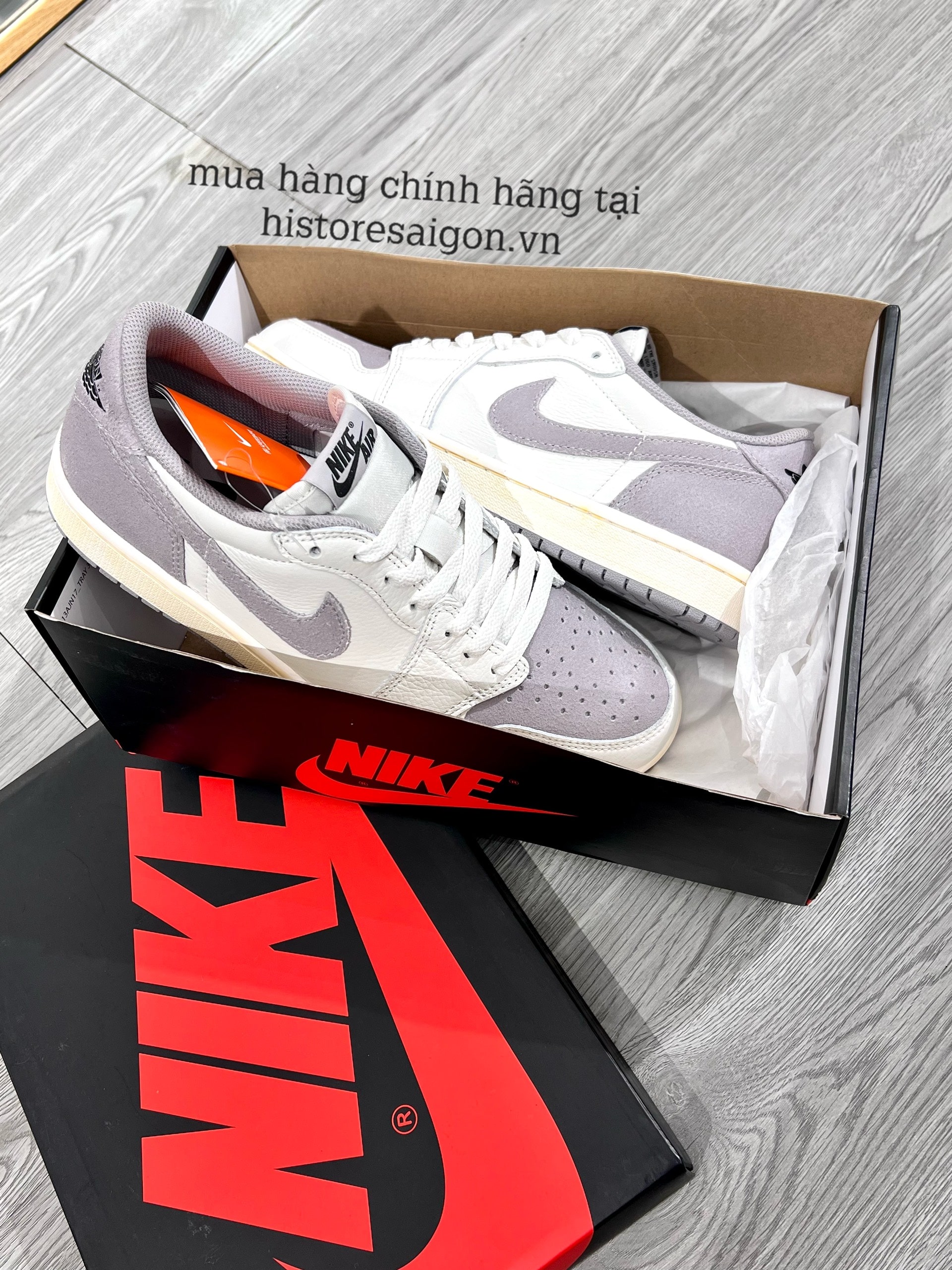 834 -  Giày Nike Air Jordan 1 Retro Atmosphere Grey CZ0790 101 [HÀNG CHÍNH HÃNG]