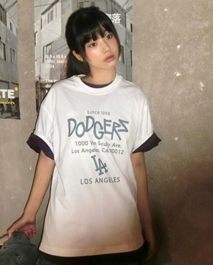 981 -  Áo MLB NY 2024 Basic Lettering Over Fit New York Yankees - White Trắng - Code 3ATSB2243 07WHS [HÀNG CHÍNH HÃNG]