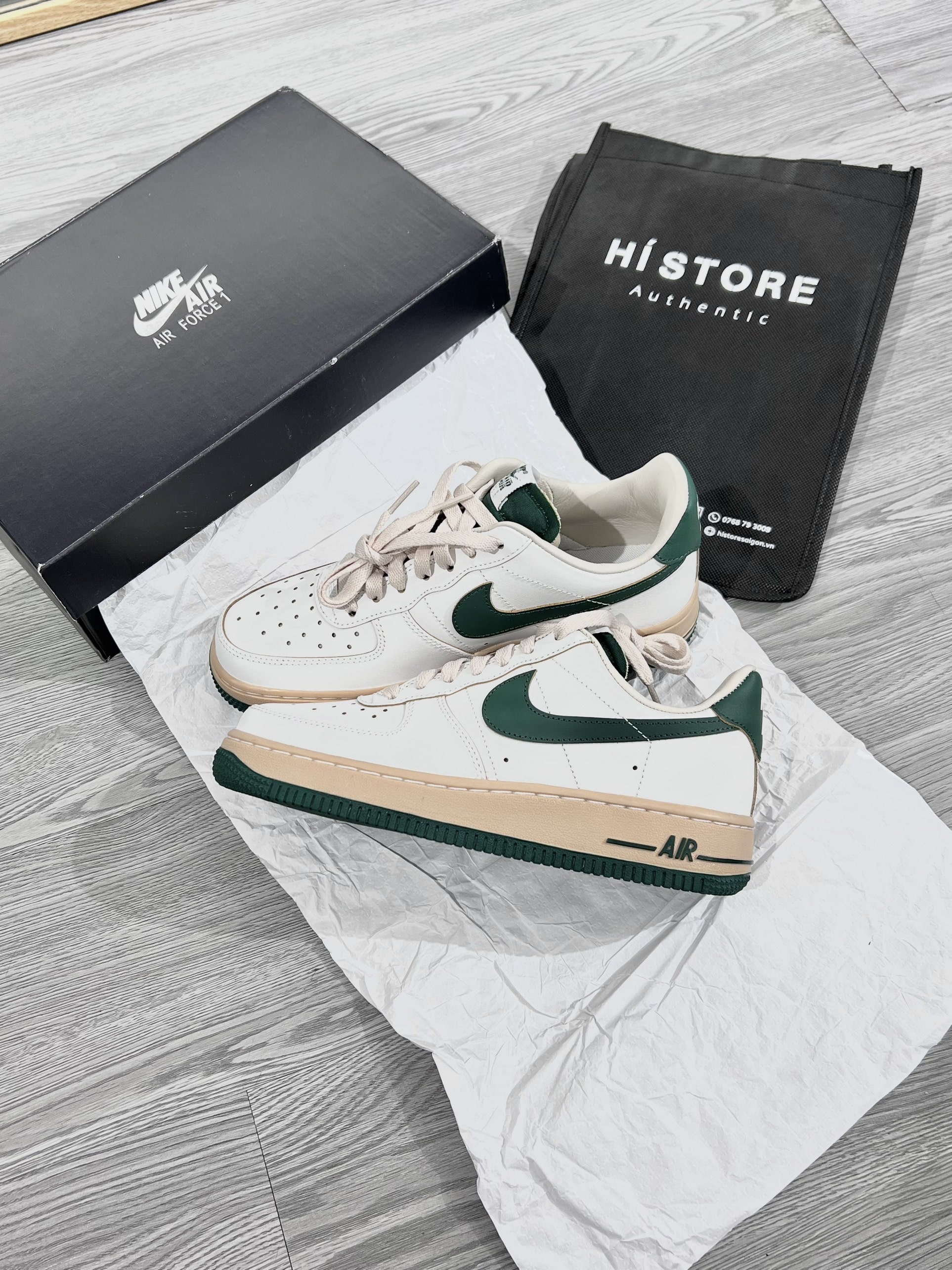 464 -  Giày Nike Air Force 1 Low Vintage Gorge Green DZ4764 133 [HÀNG CHÍNH HÃNG]