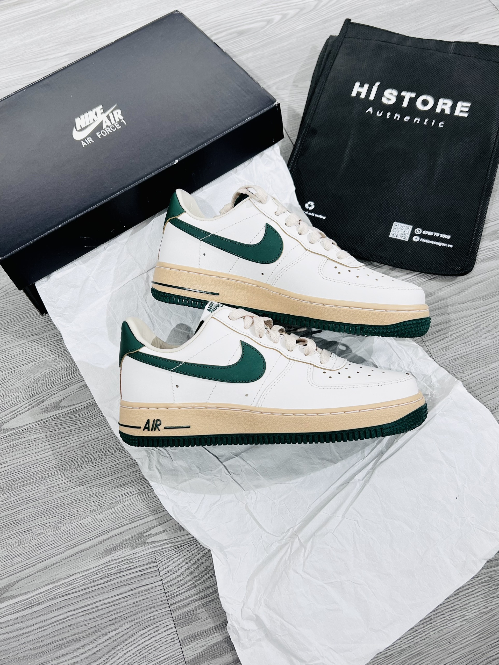 464 -  Giày Nike Air Force 1 Low Vintage Gorge Green DZ4764 133 [HÀNG CHÍNH HÃNG]