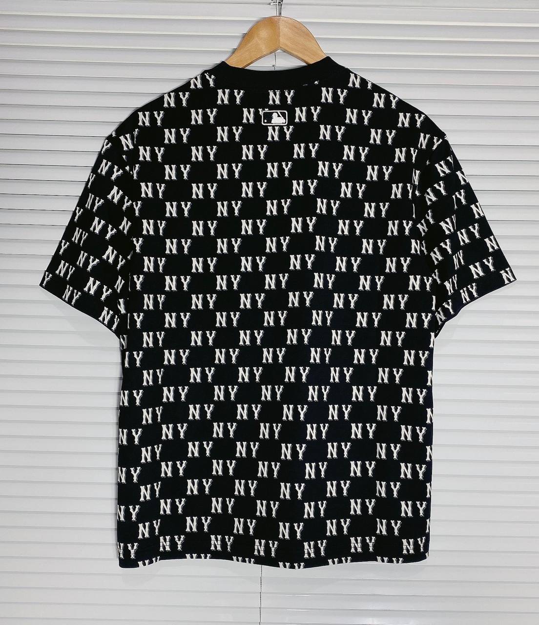 643 -  Áo MLB NY Classic Monogram 2024 - Đen - Code 3ATSM0843 50BKS [HÀNG CHÍNH HÃNG]